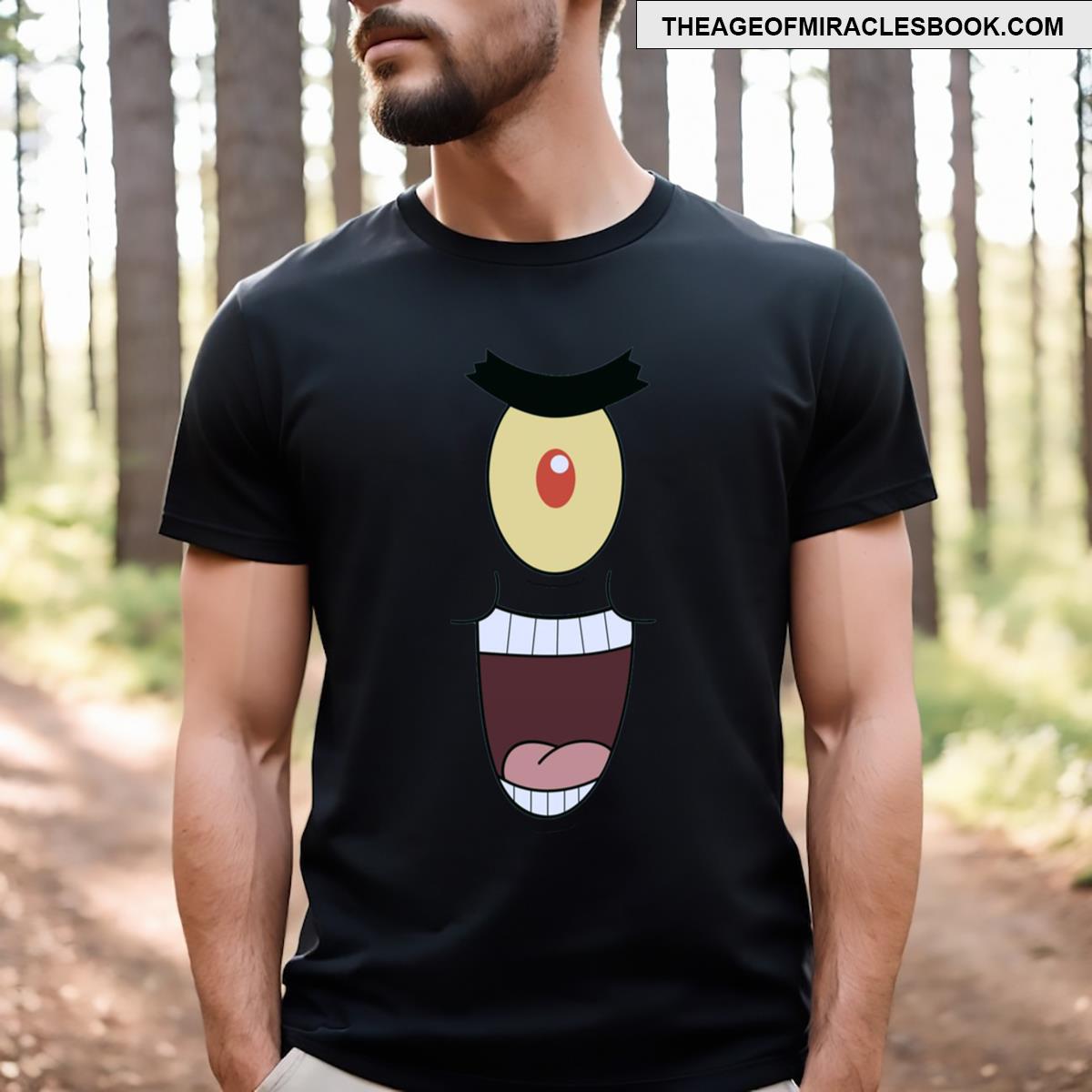 Plankton Evil And Funny Laugh T-shirt