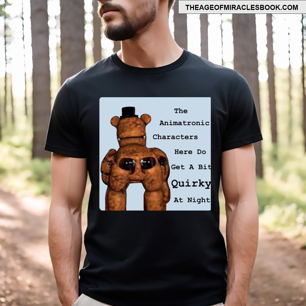 Quirky Animatronics T-shirt