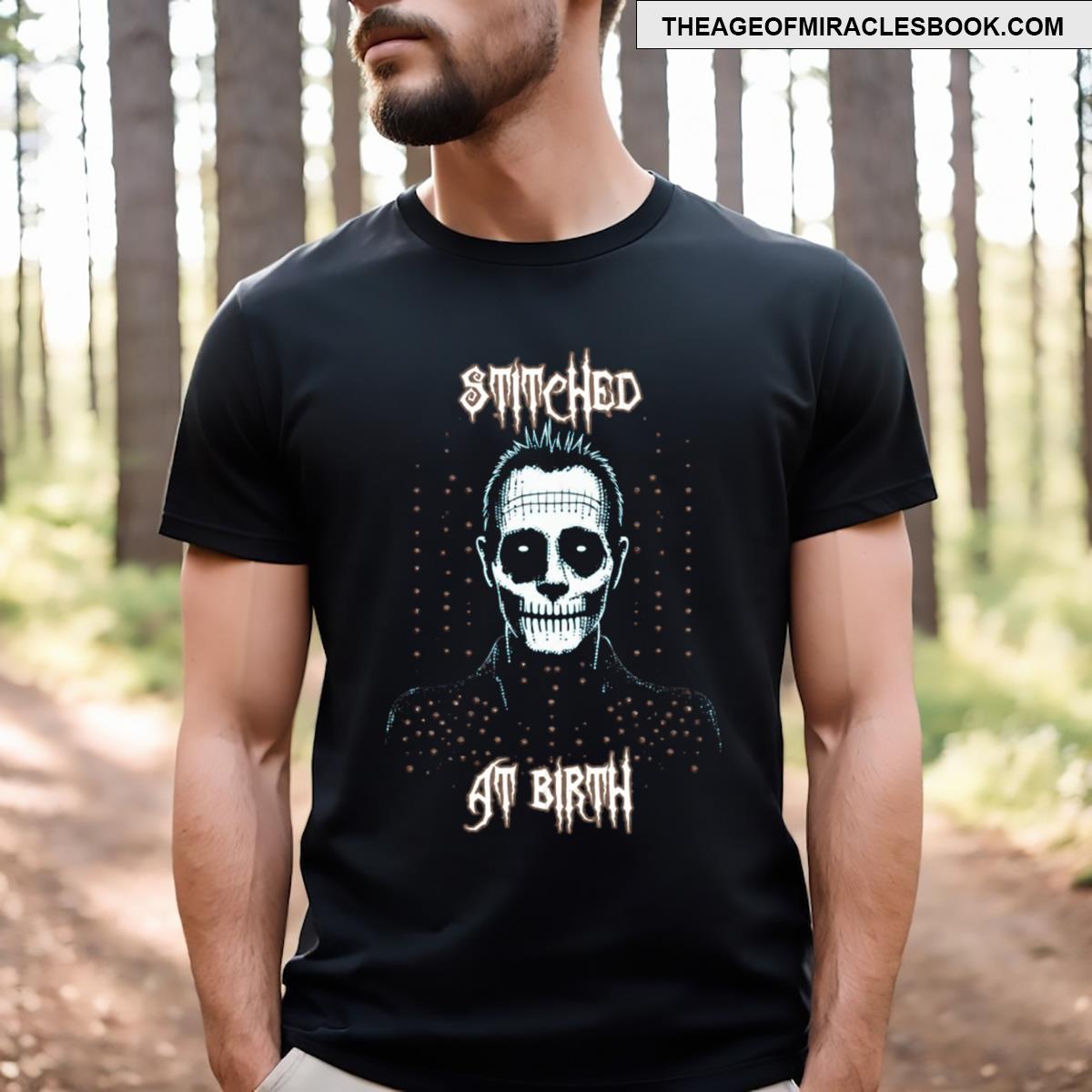 Stitched At Birth Franken Monster T-shirt