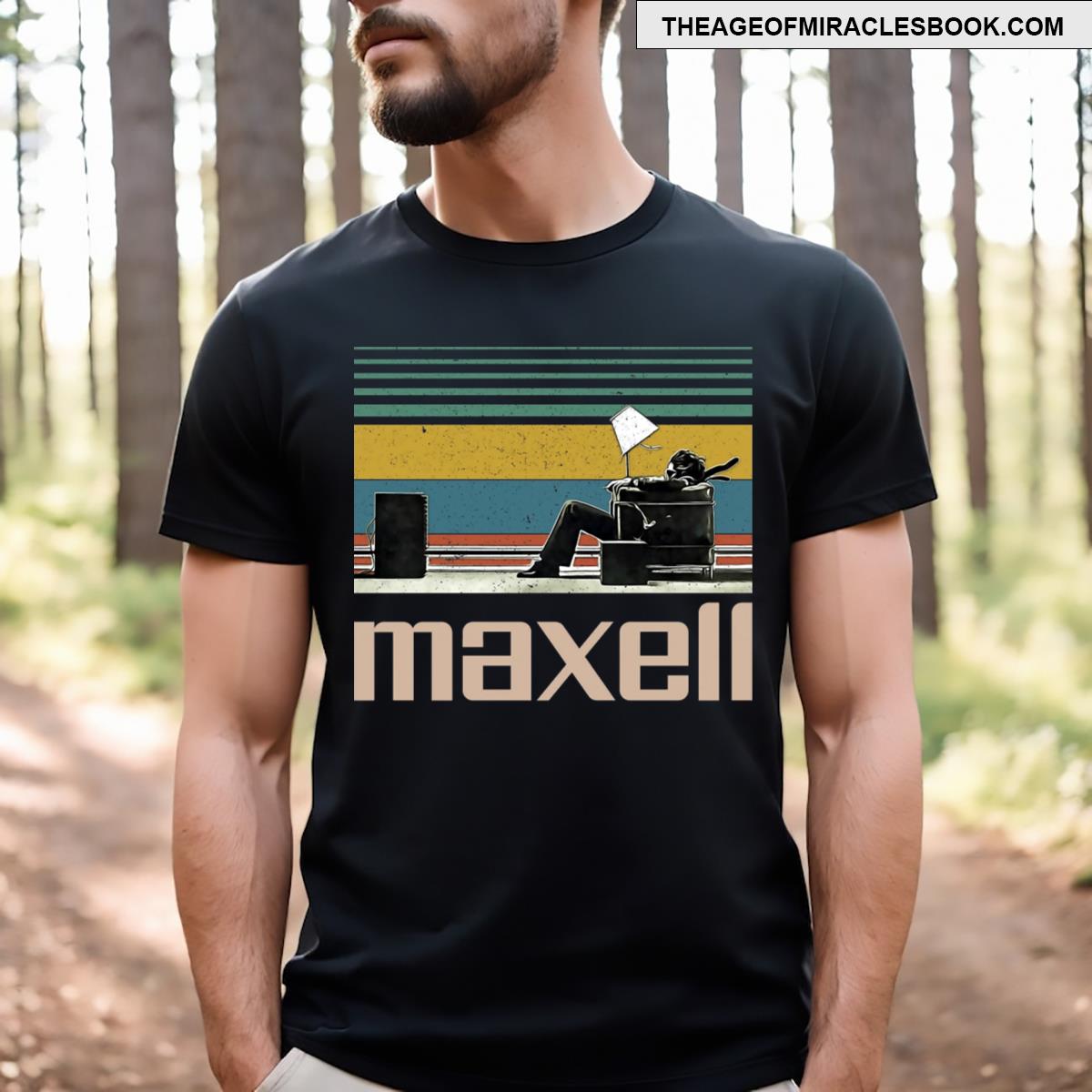 Blown Away Retro Vintage T-shirt