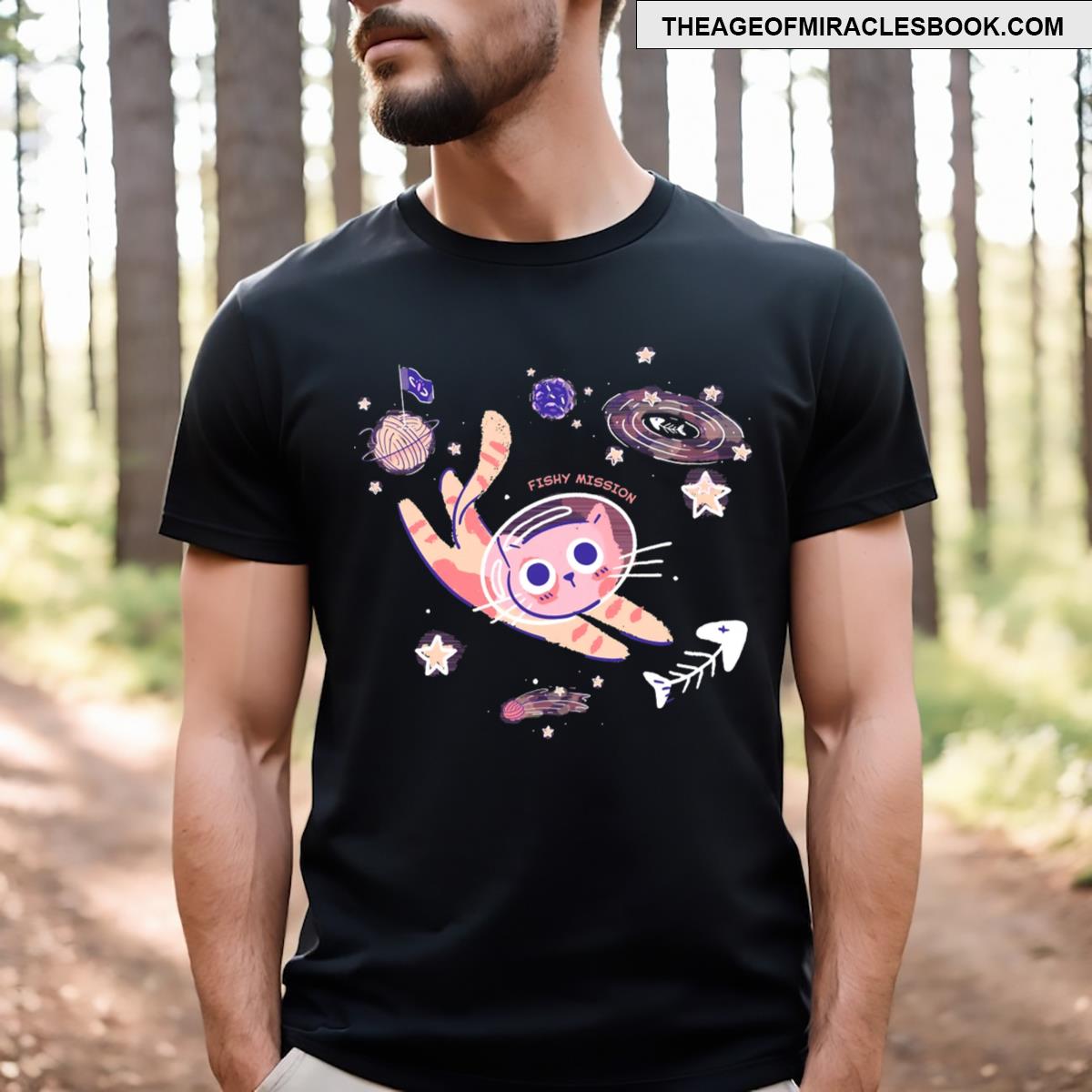 Cat Meow Fishy Mission Chapter 2 T-shirt