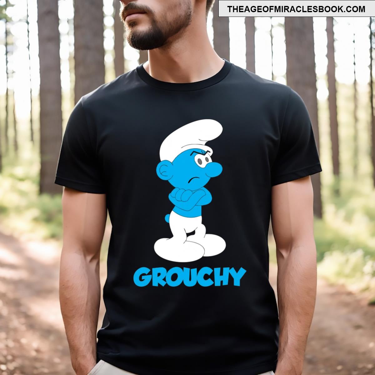 Grouchy Smurf T-shirt