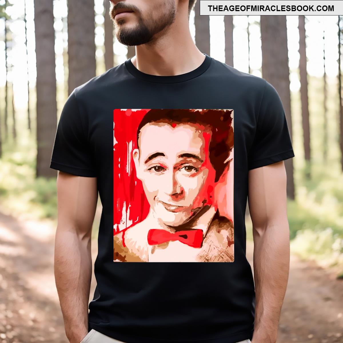 Pee Wee Herman Watercolor T-shirt