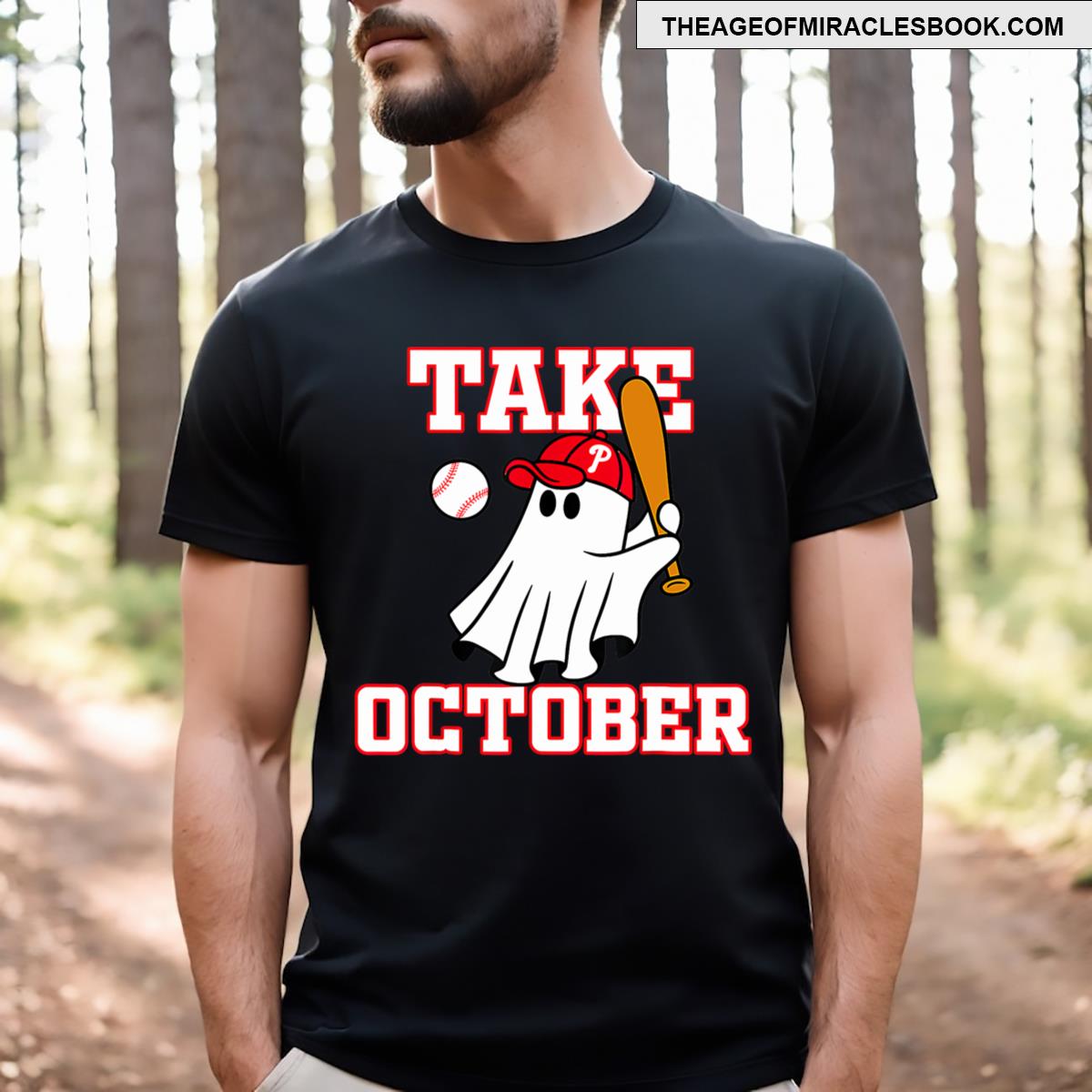 Philly Take October Philadelphia Ghost Baseball T-shirt