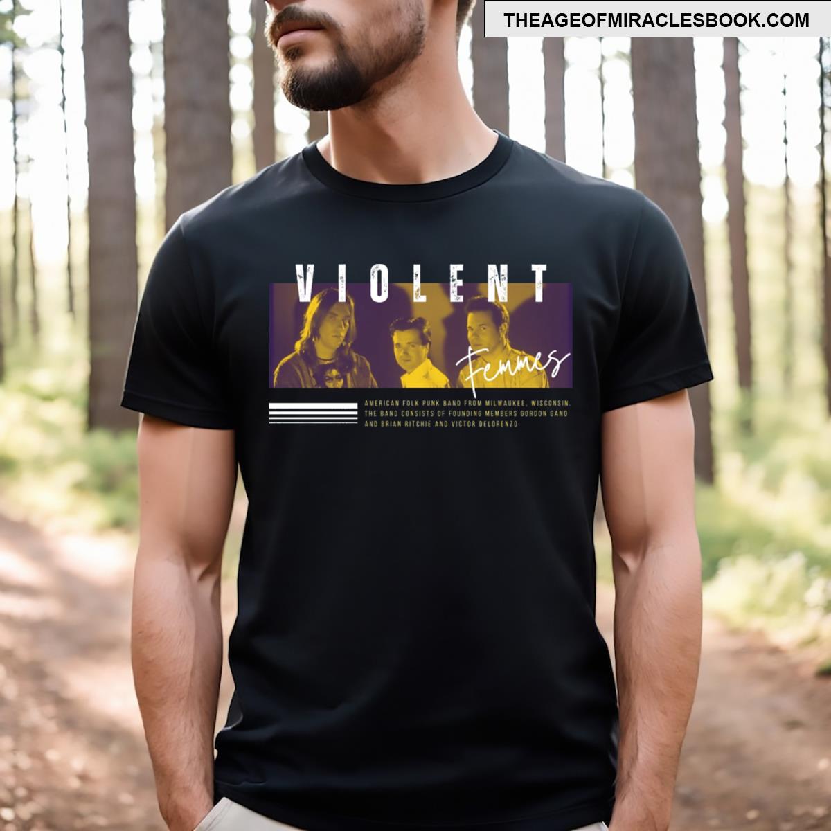 Violent Femmes Retro 80s T-shirt