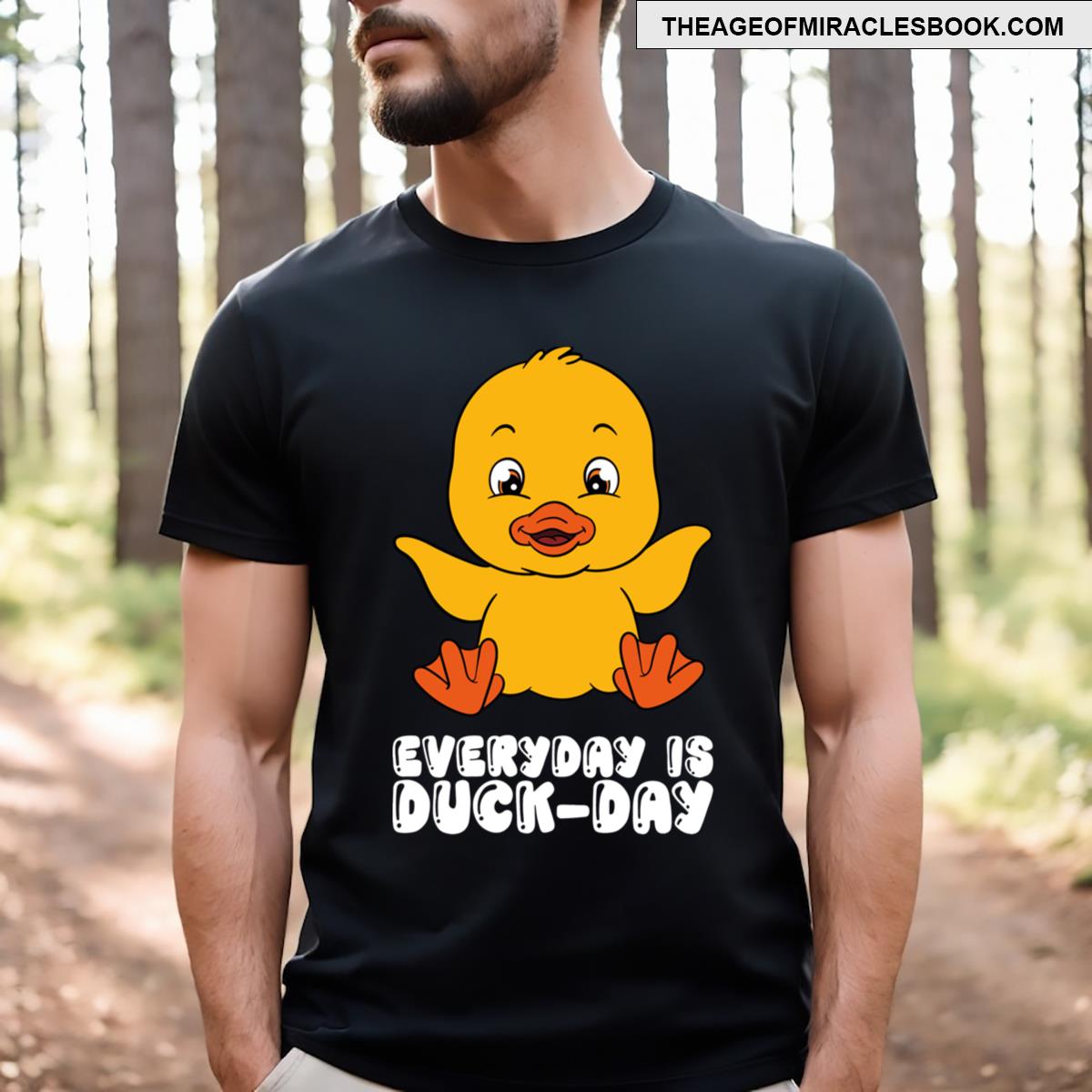 Funny Duck Graphic T-shirt