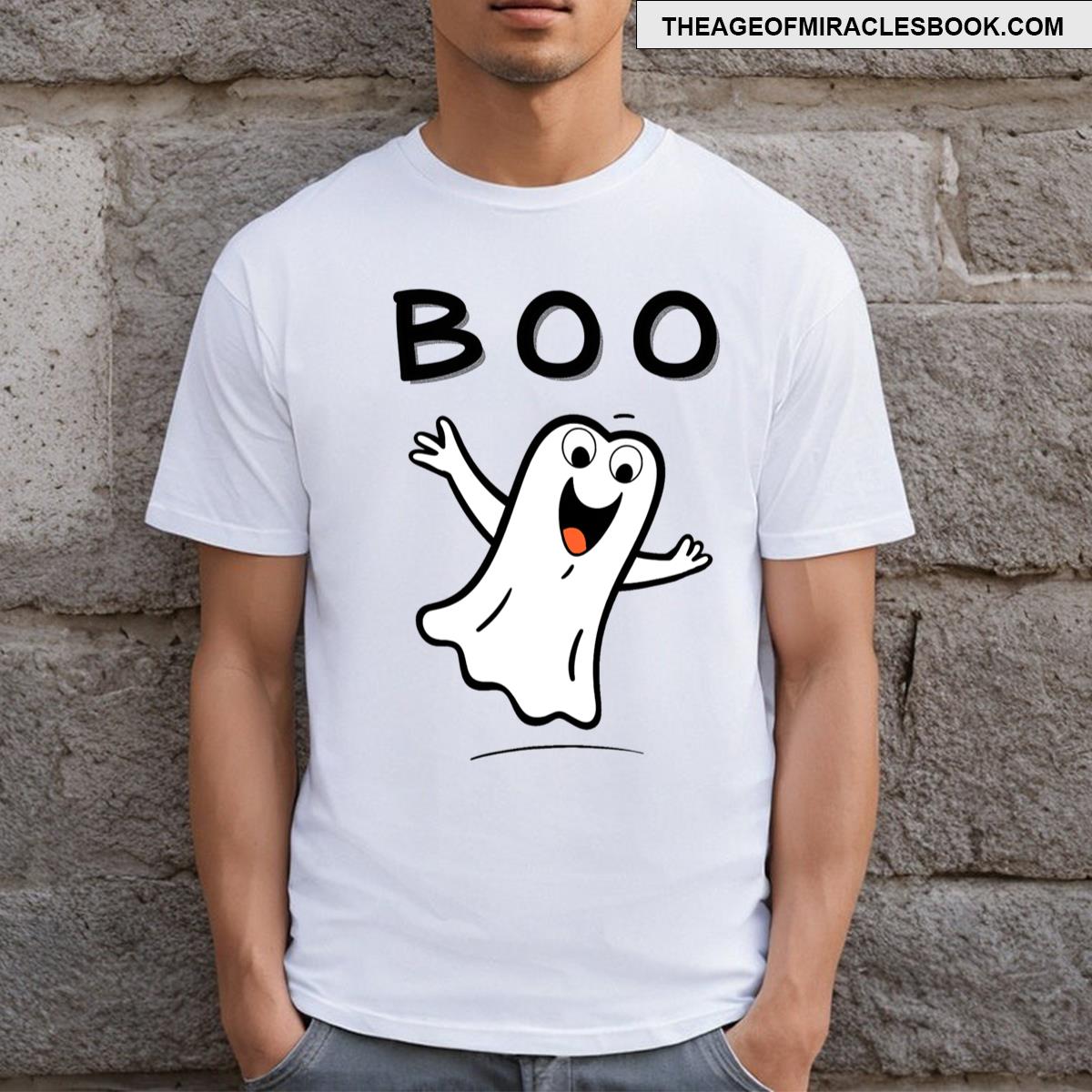 Halloween Ghost Cute And Fun T-shirt