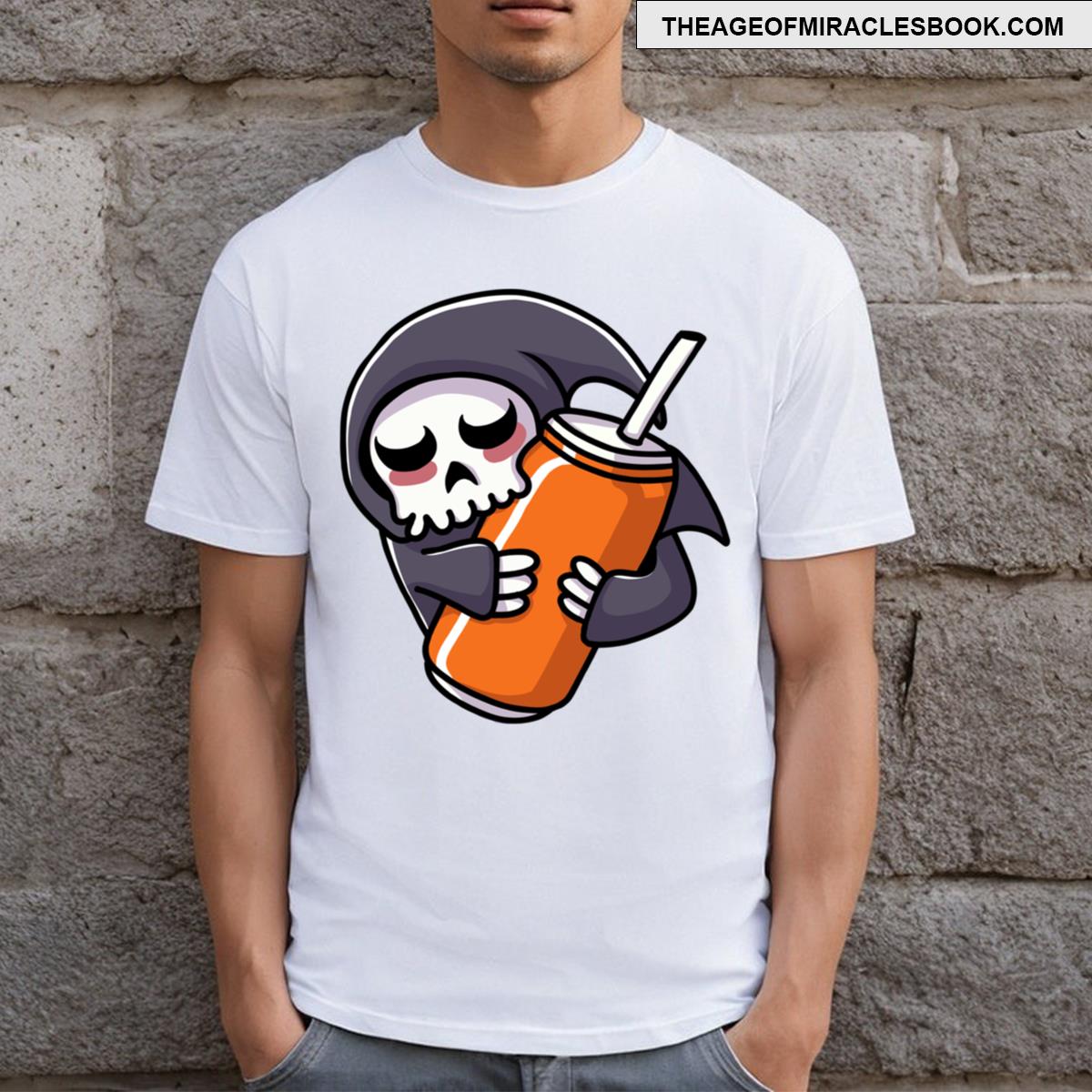 Halloween Skull Cover T-shirt
