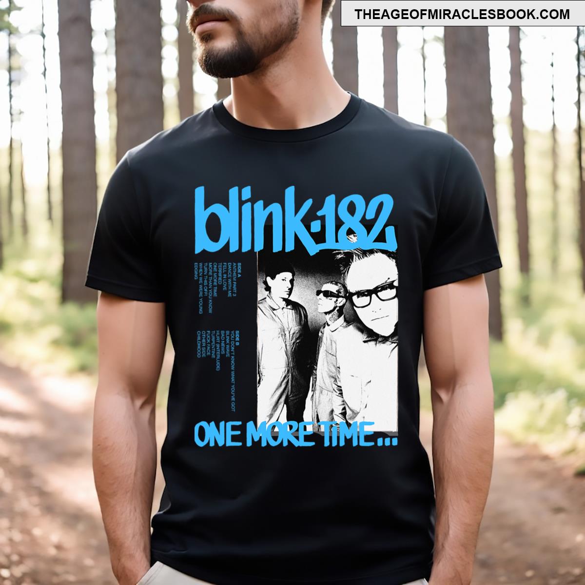 Blink 182 One More Timetracklist T-shirt