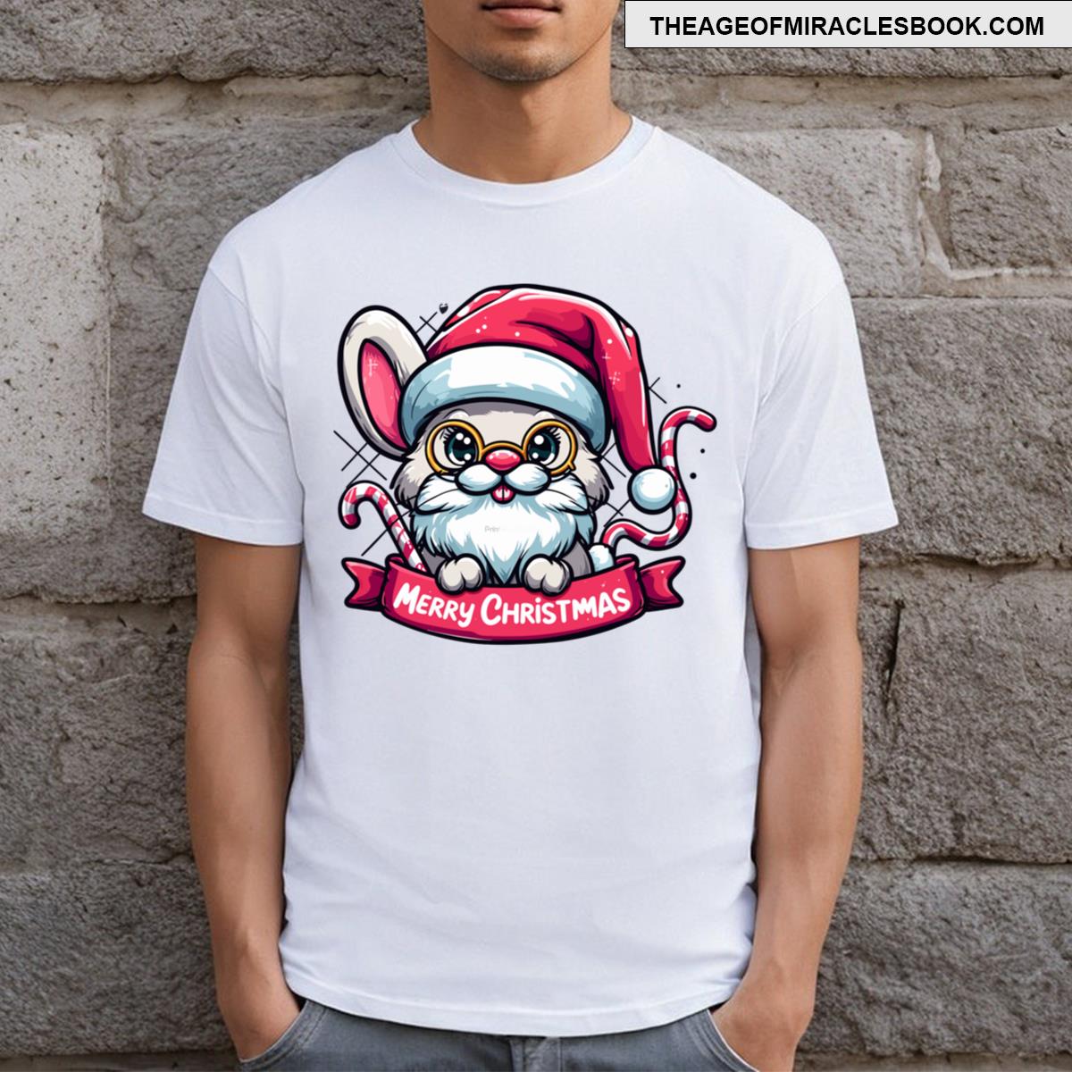 Christmas Rabbit T-shirt