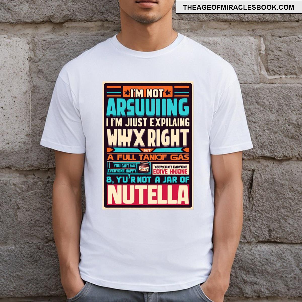 Funny Quote Design Gift T-shirt