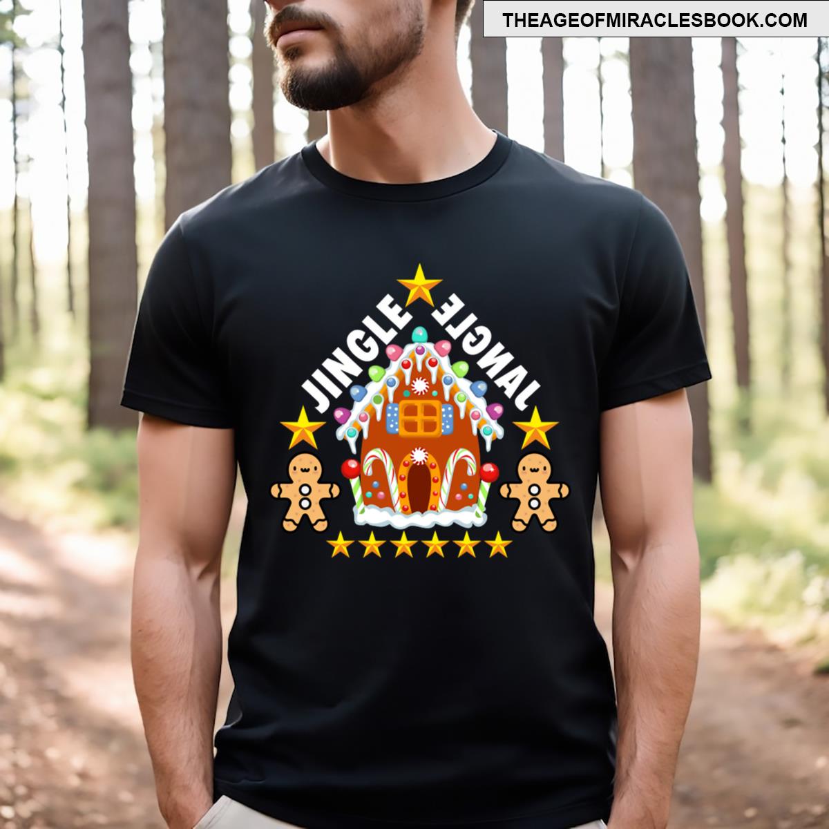 Jingle Jangle Gingerbread House T-shirt