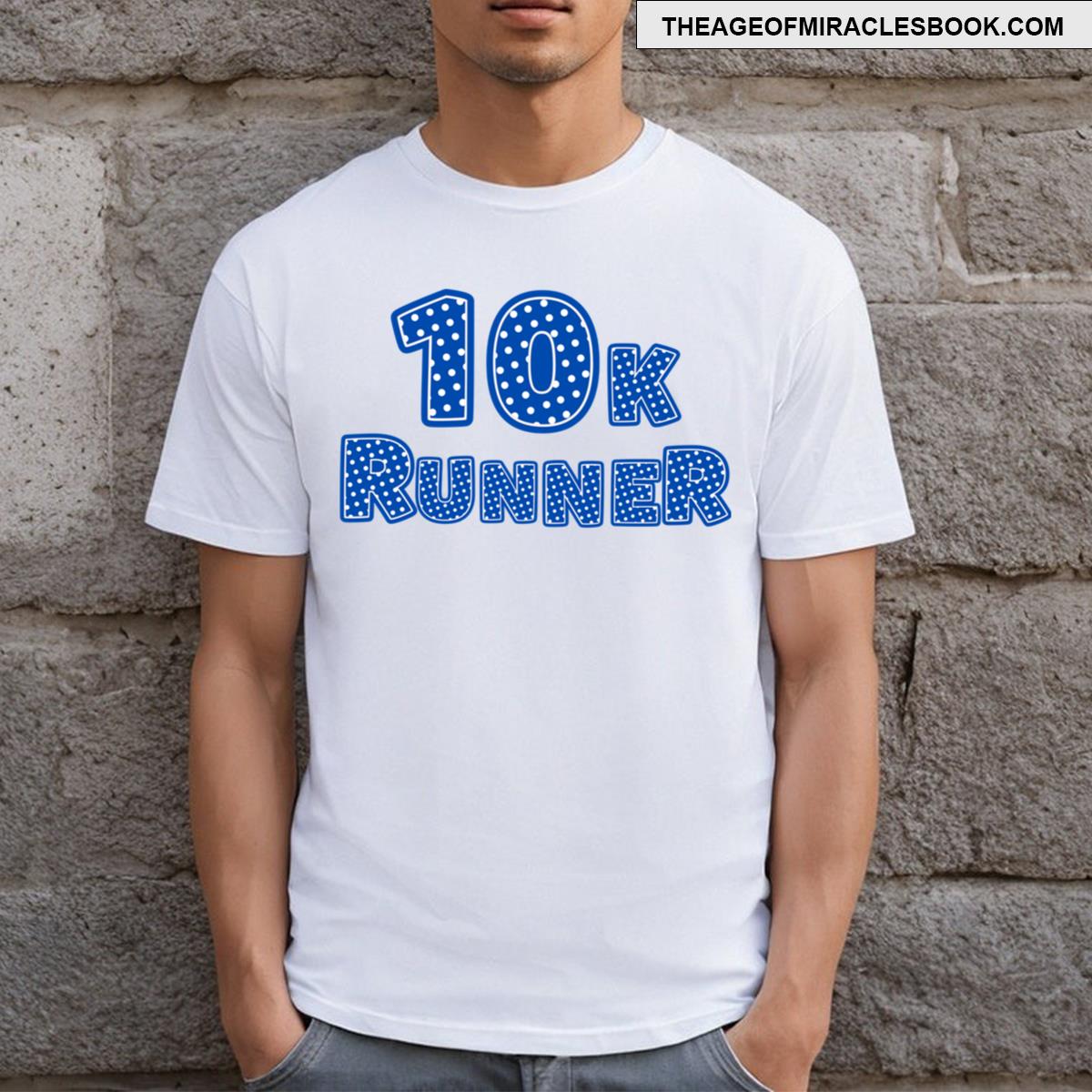 Polka Dot 10k Runner T-shirt