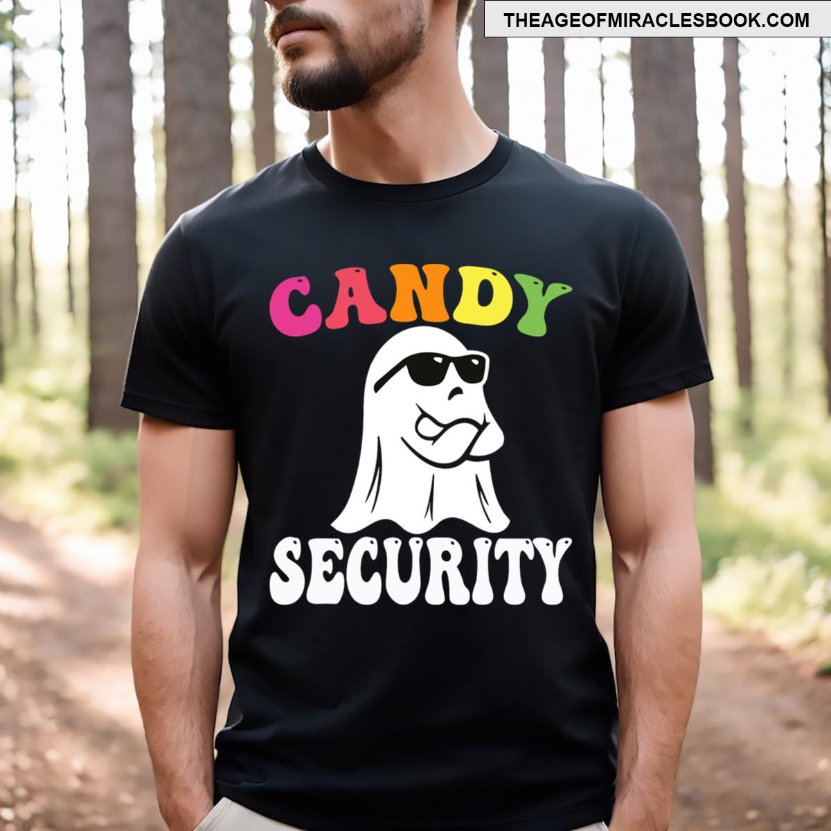 Candy Security Funny Halloween Costume T-shirt