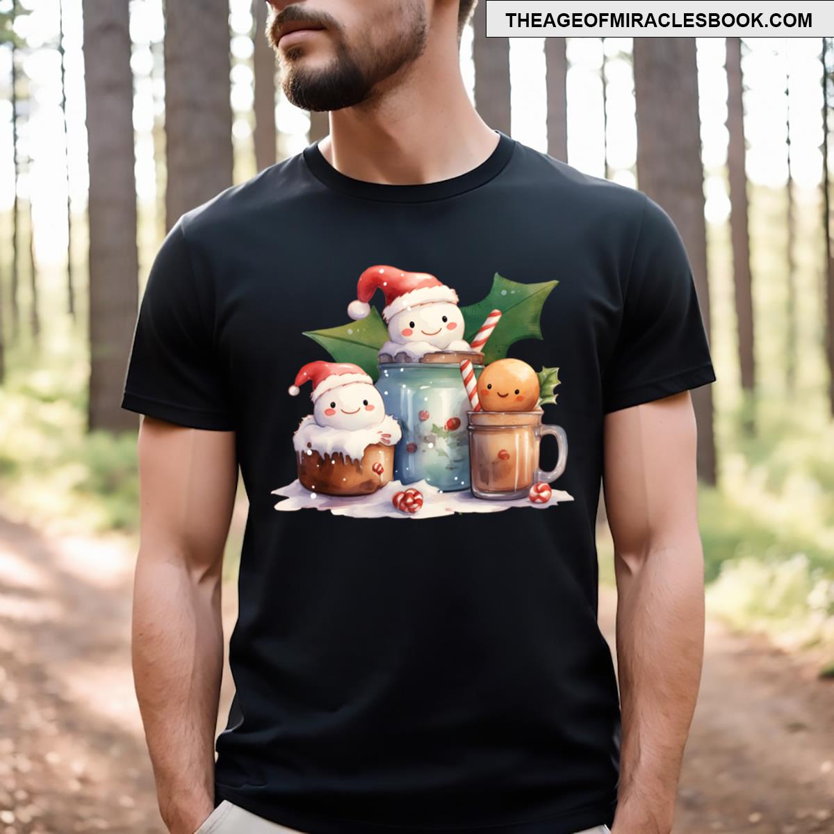 Christmas Gingerbread Coffee T-shirt
