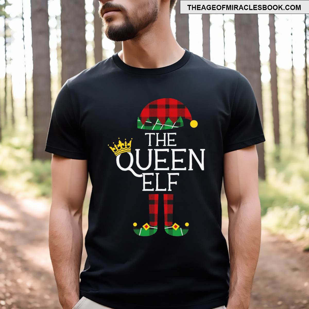 Christmas Queen Elf Costume T-shirt