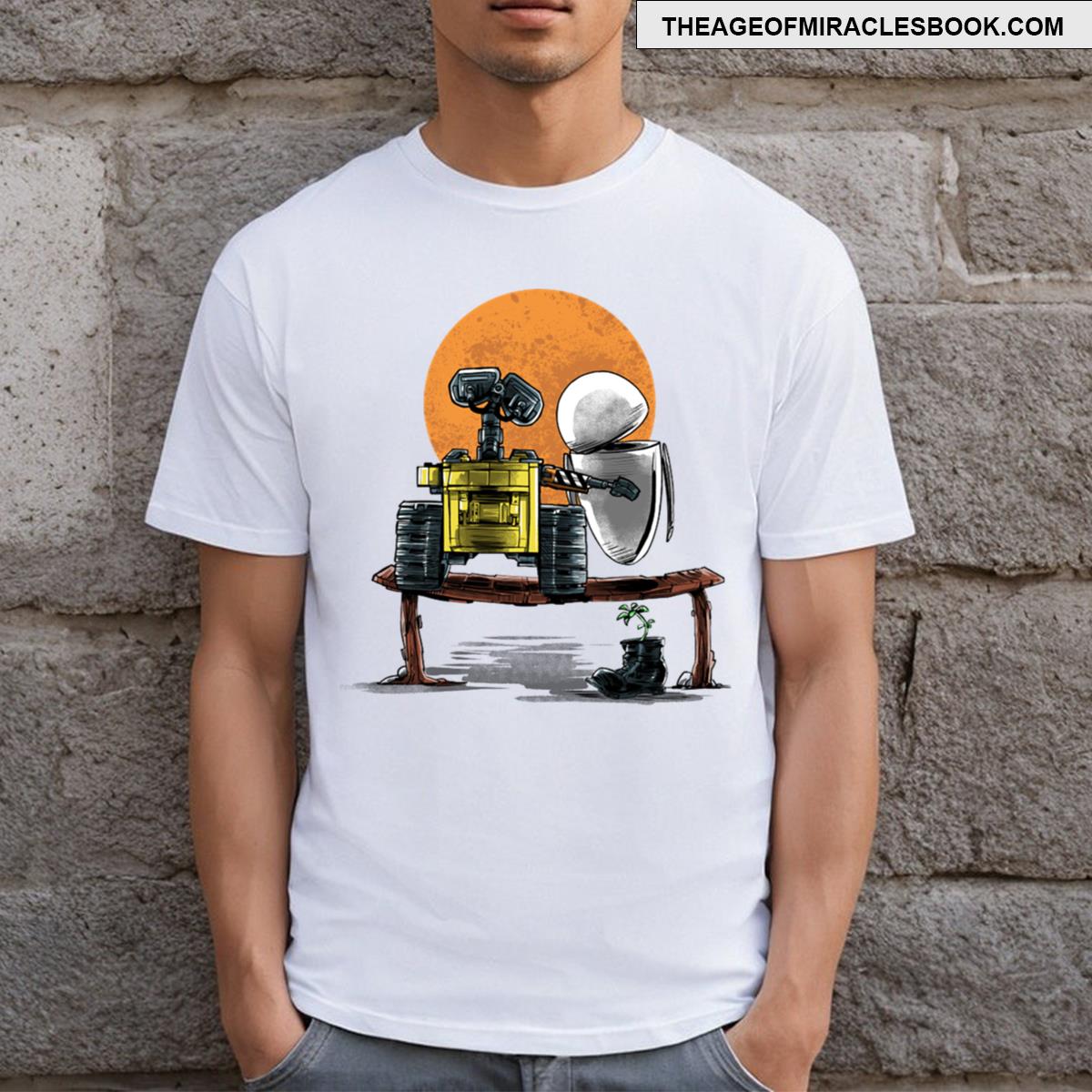 Robots Gazing At The Moon Essential T-shirt