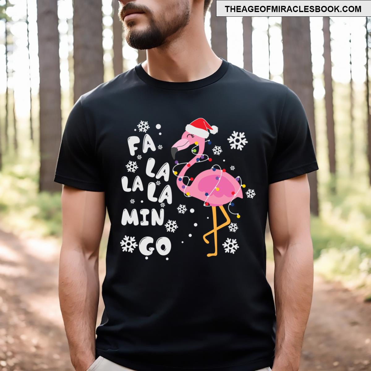 Christmas Flamingo Essential T-shirt
