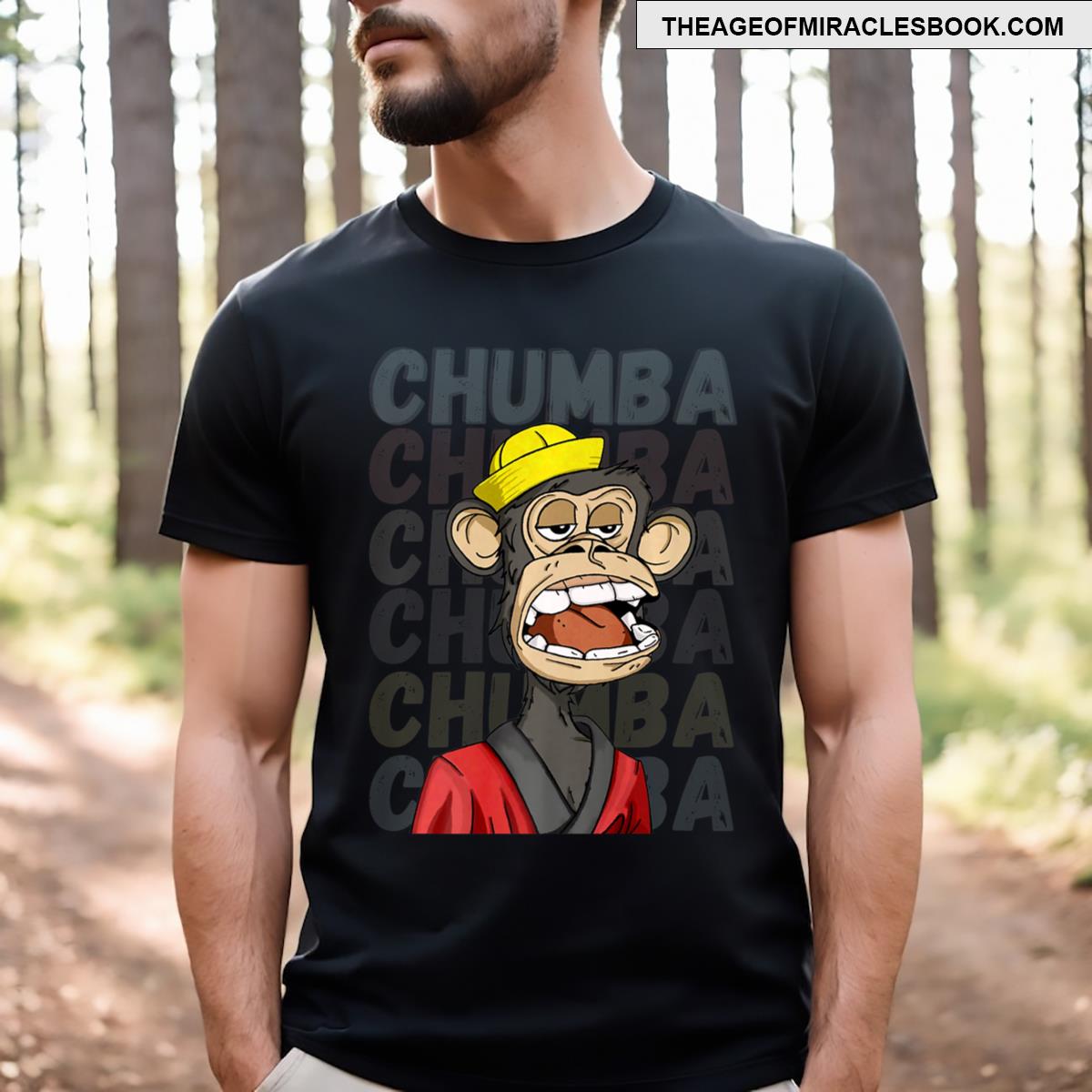 Chumba The Ape Funny Retro Monkey Lover T-shirt