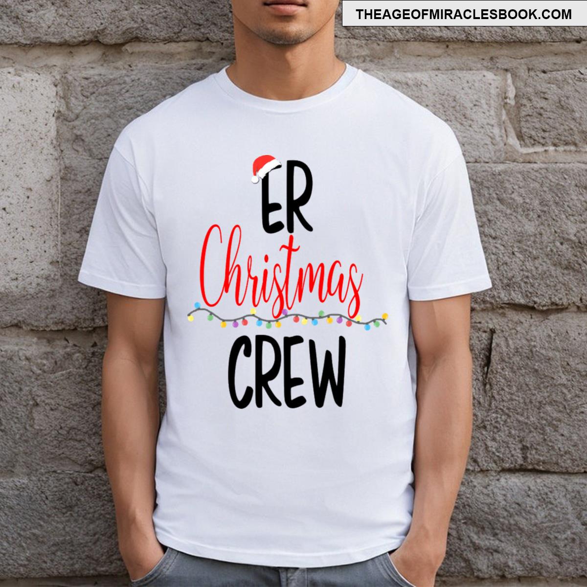 Er Christmas Crew Nurse T-shirt
