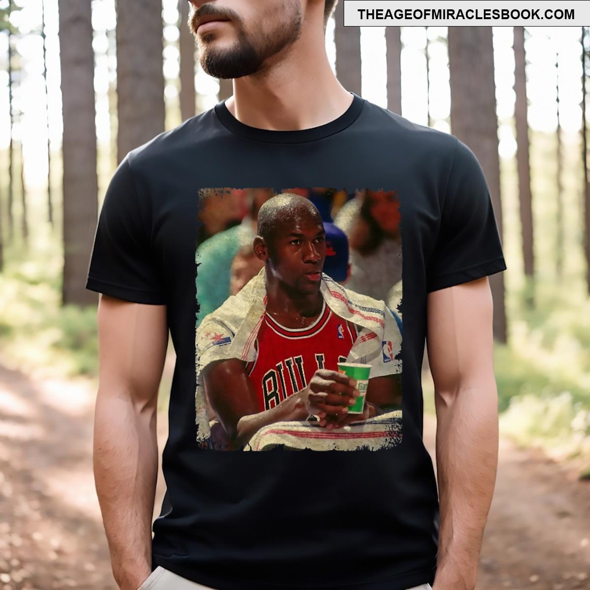 Michael Jordan After Match T-shirt