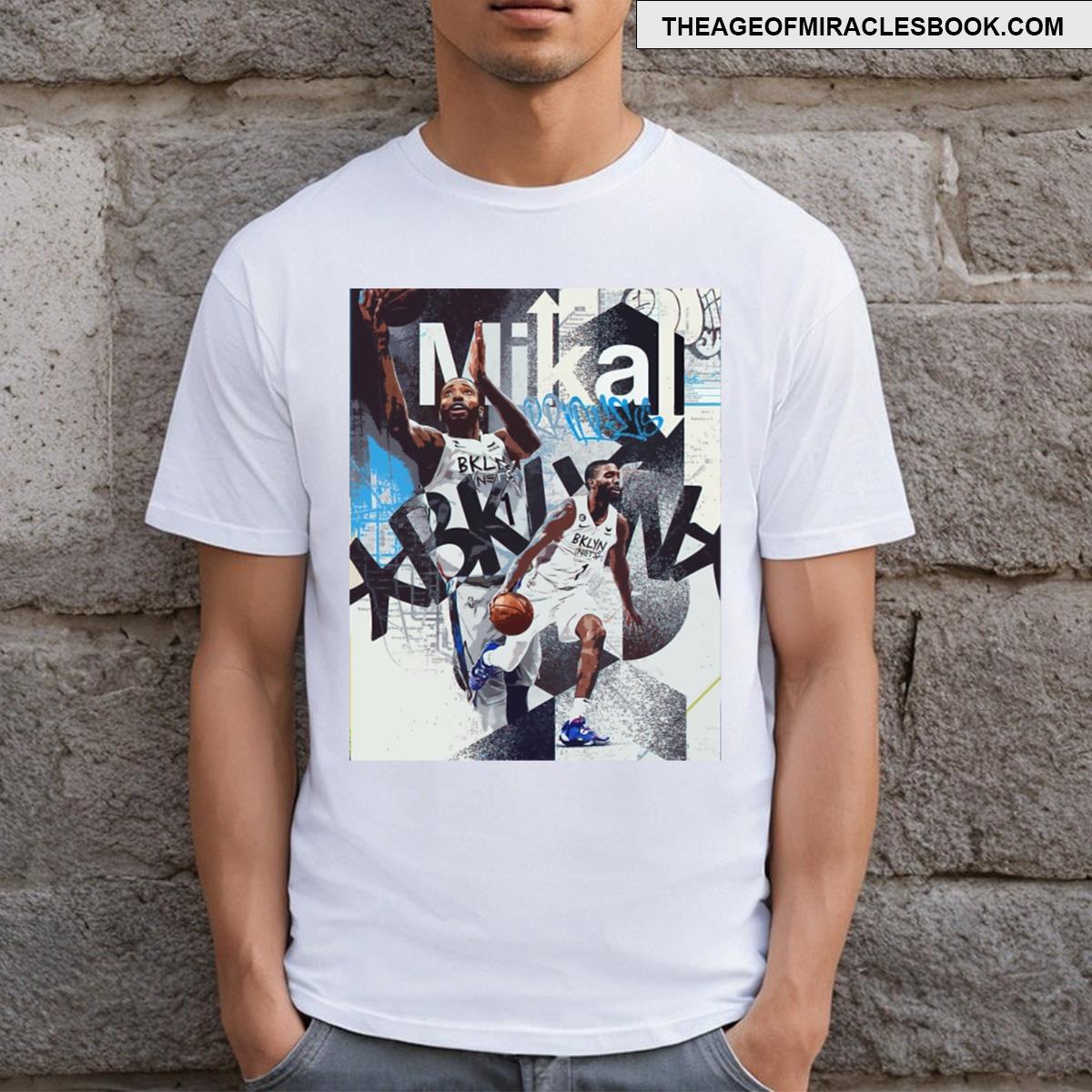 Brooklyn Basketball Player T-shirt