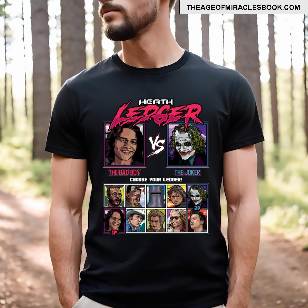 Heath Ledger Fighter T-shirt