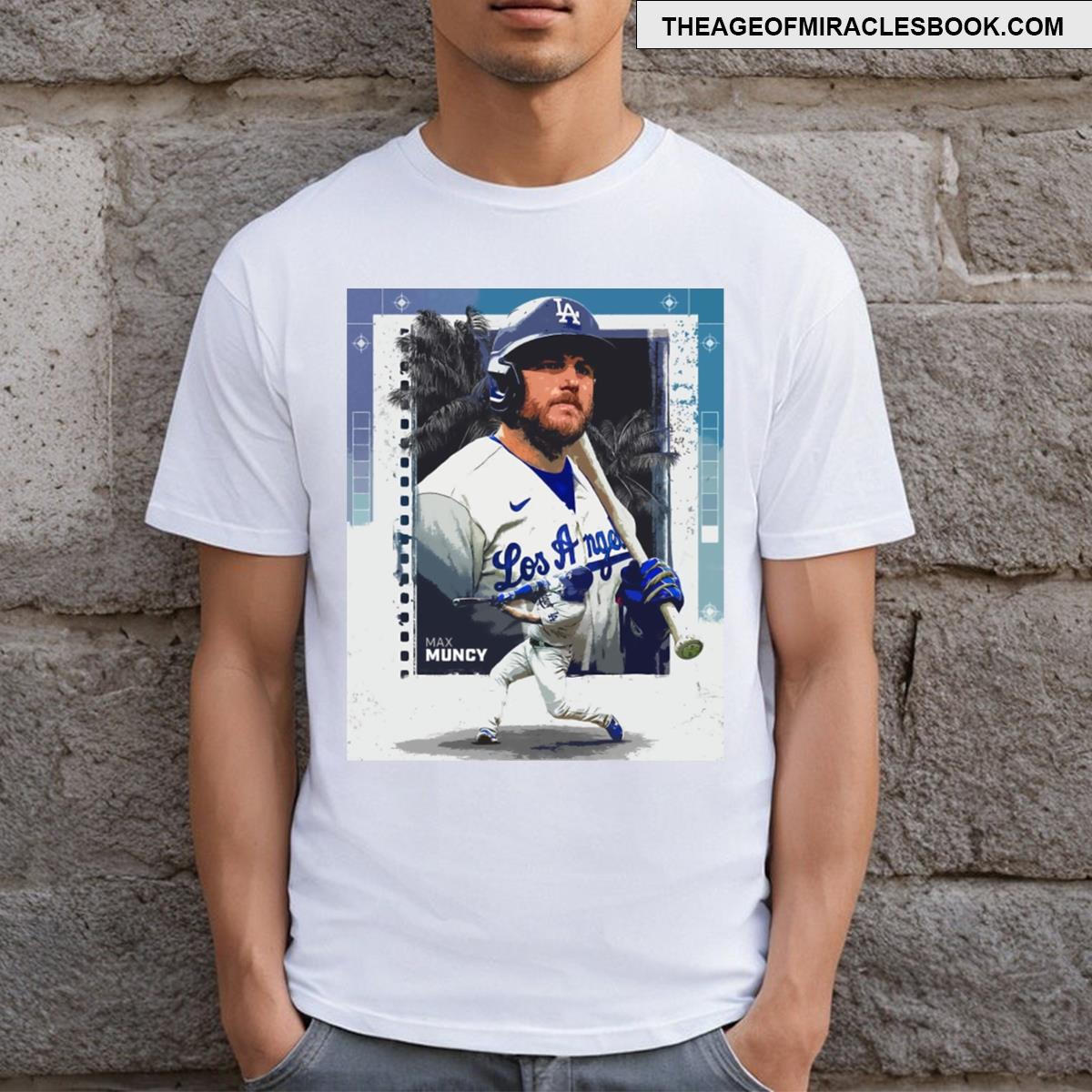 La Baseball Player T-shirt