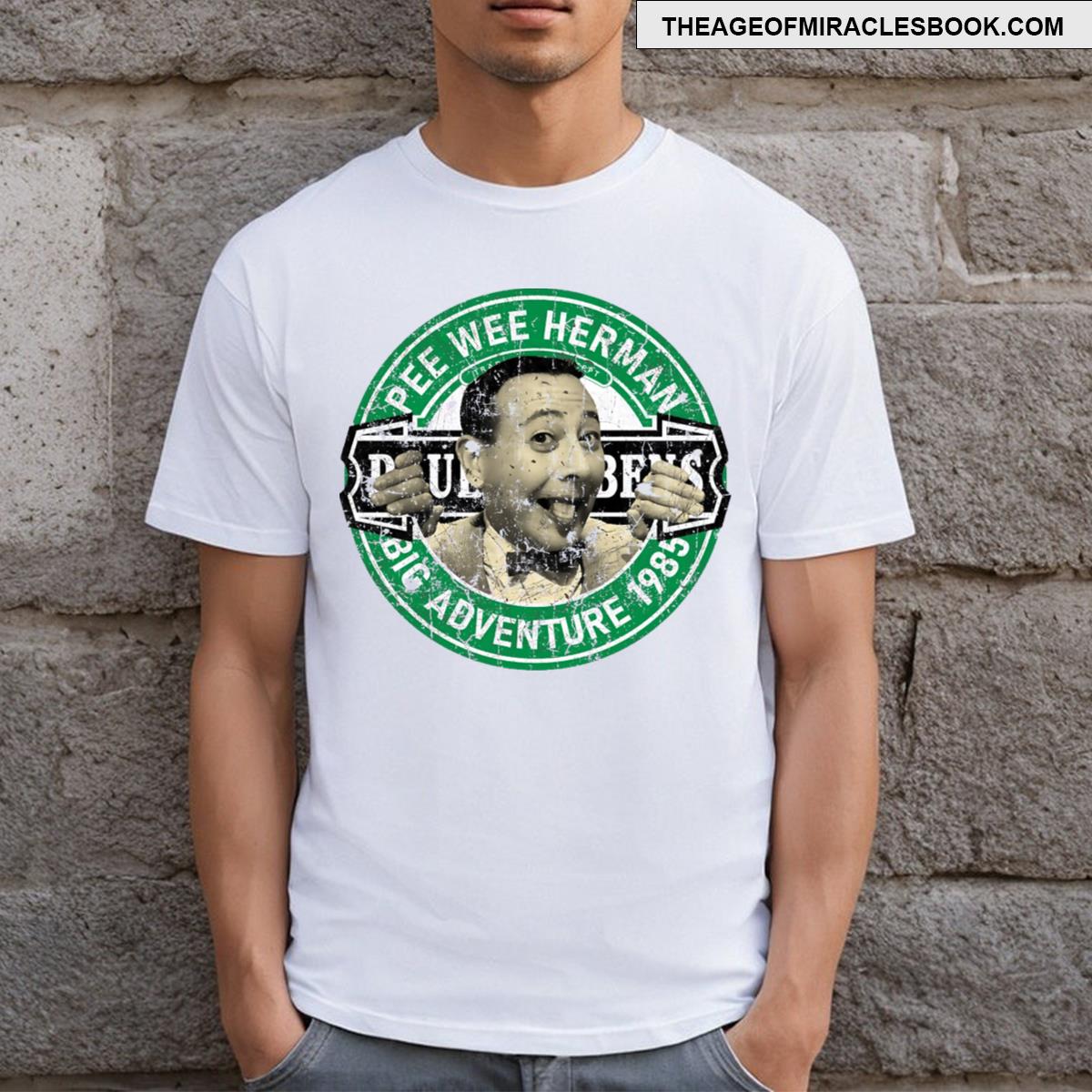 Pee Wee Herman Big Adventure 1985 T-shirt