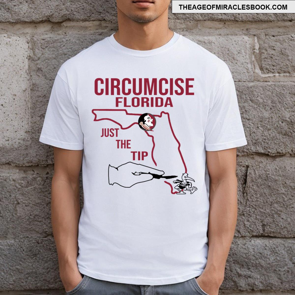 Circumcise Florida Just The Tip T-shirt