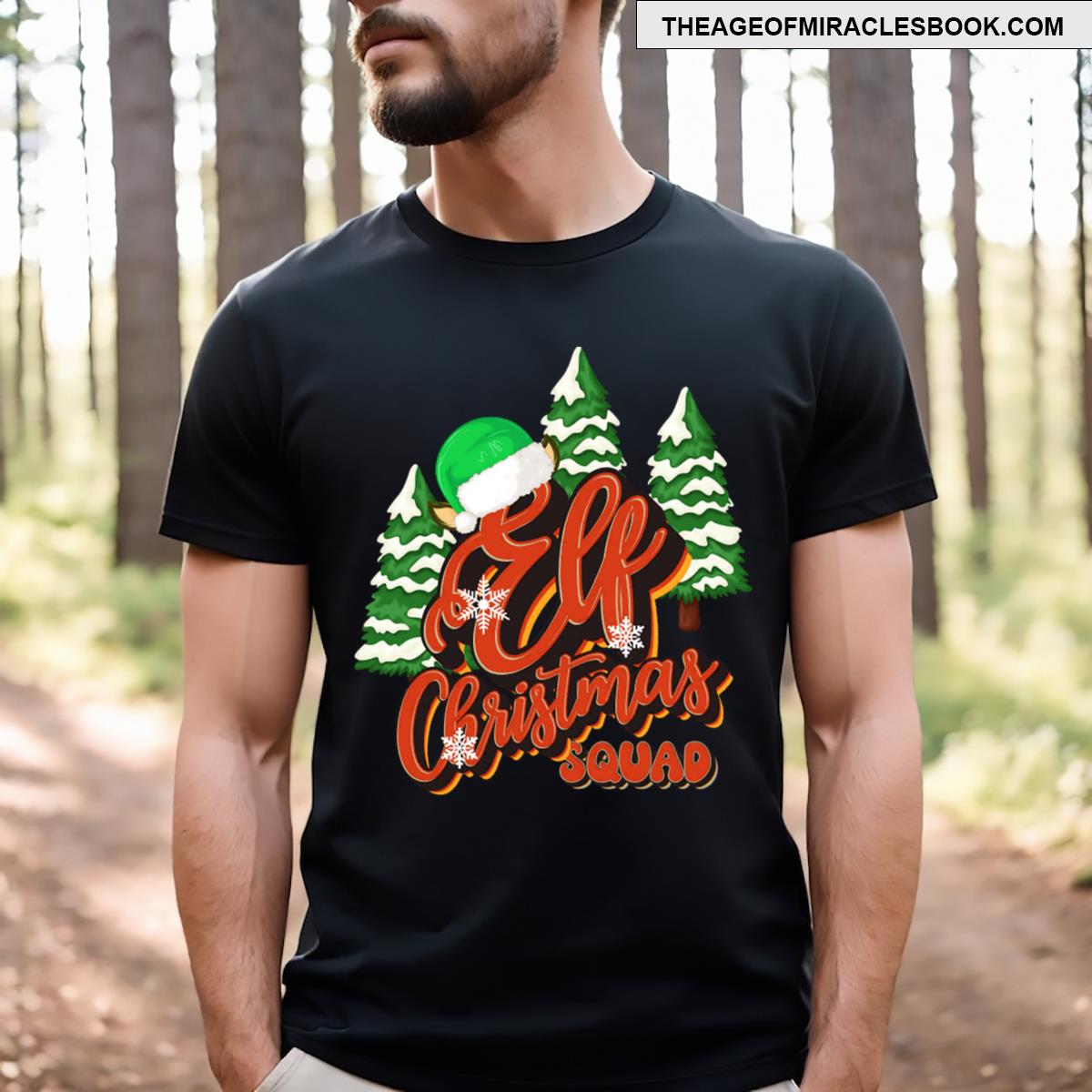 Elf Christmas Squad T-shirt