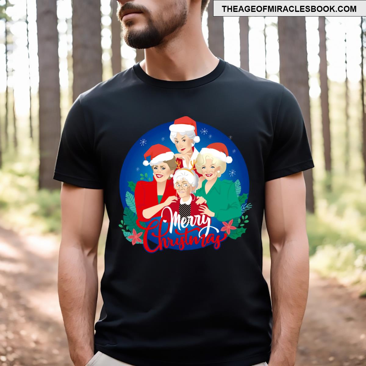 Golden Christmas T-shirt