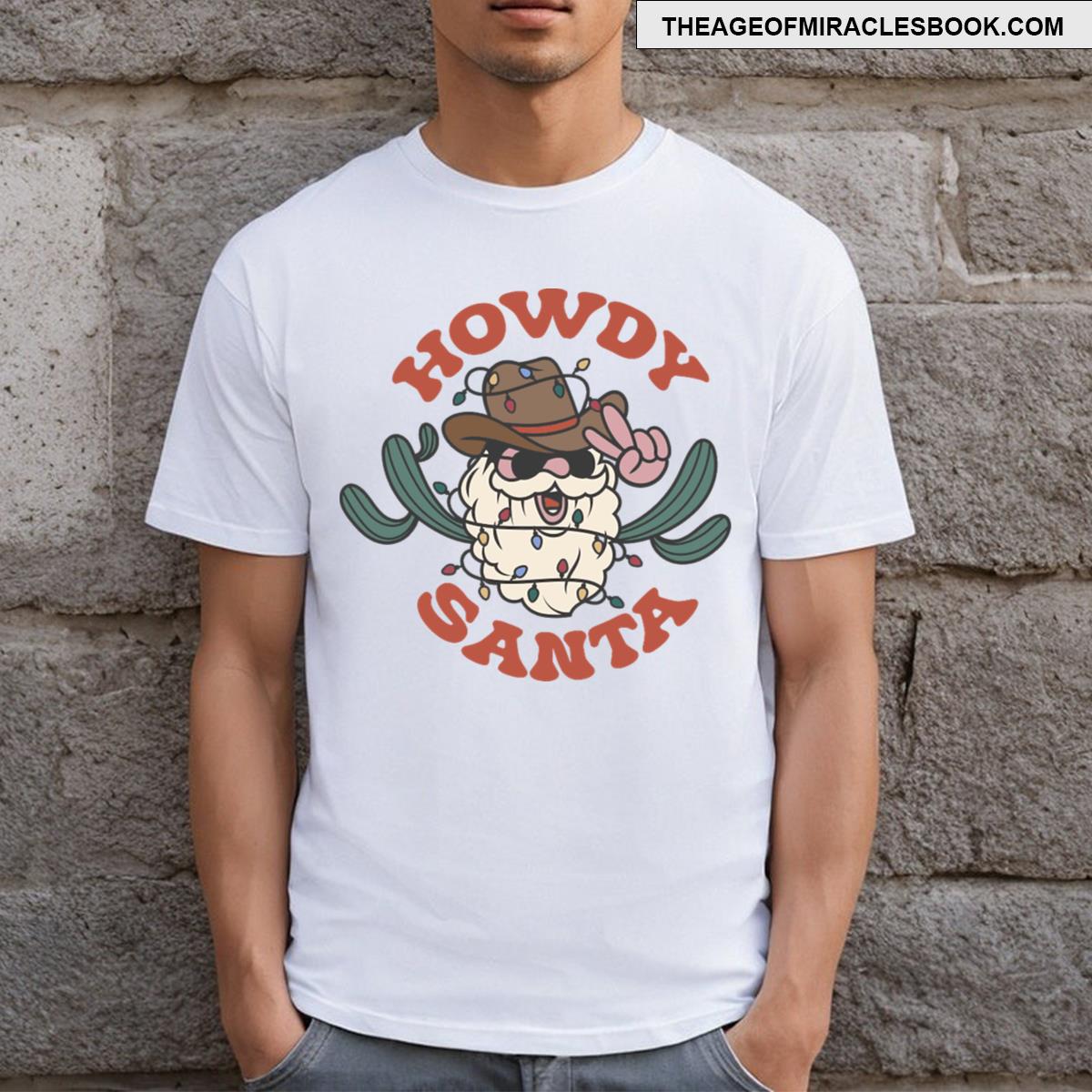 Howdy Santa T-shirt