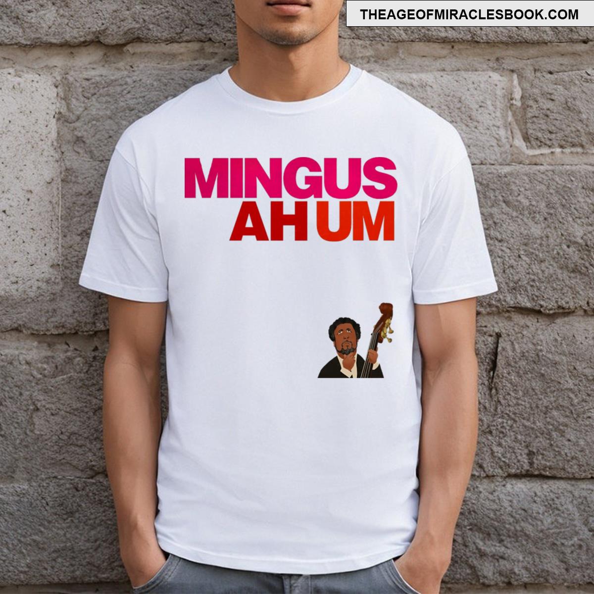Mingus Ah Um No Background T-shirt