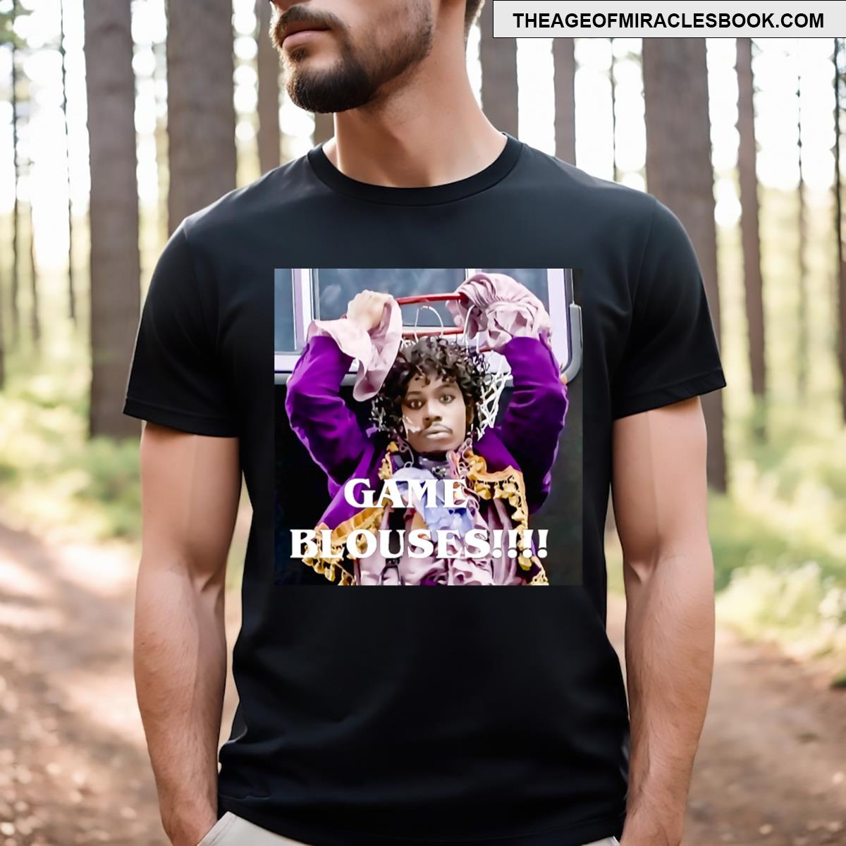 Black Style Dave Chappelle Game Blouses T-shirt