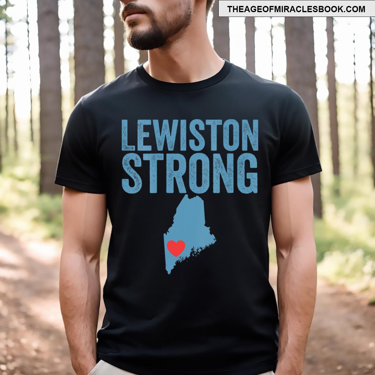 Lewiston Strong Lewiston Vneck T-shirt