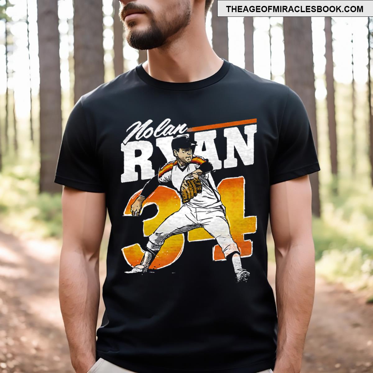 Nolan Ryan Retro T-shirt
