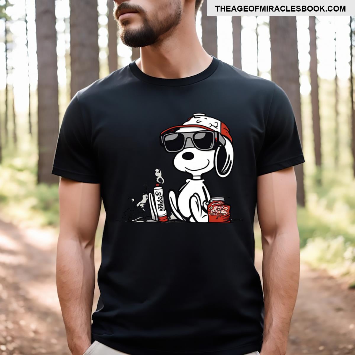 Snoopy Playful Antics T-shirt