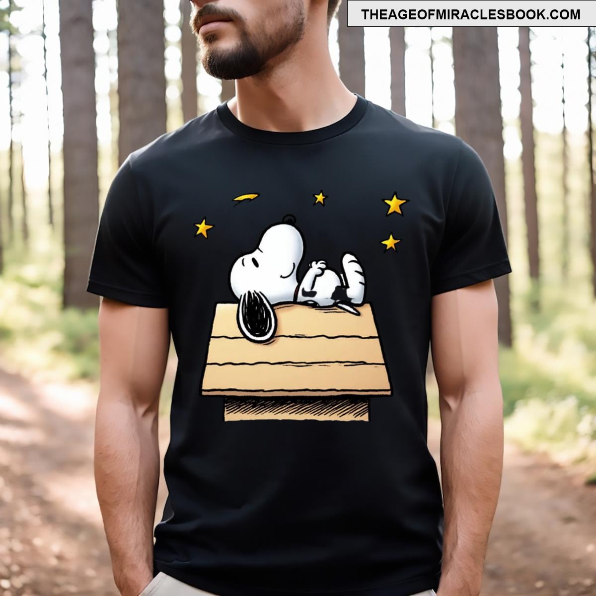 Snoopy Under The Stars T-shirt