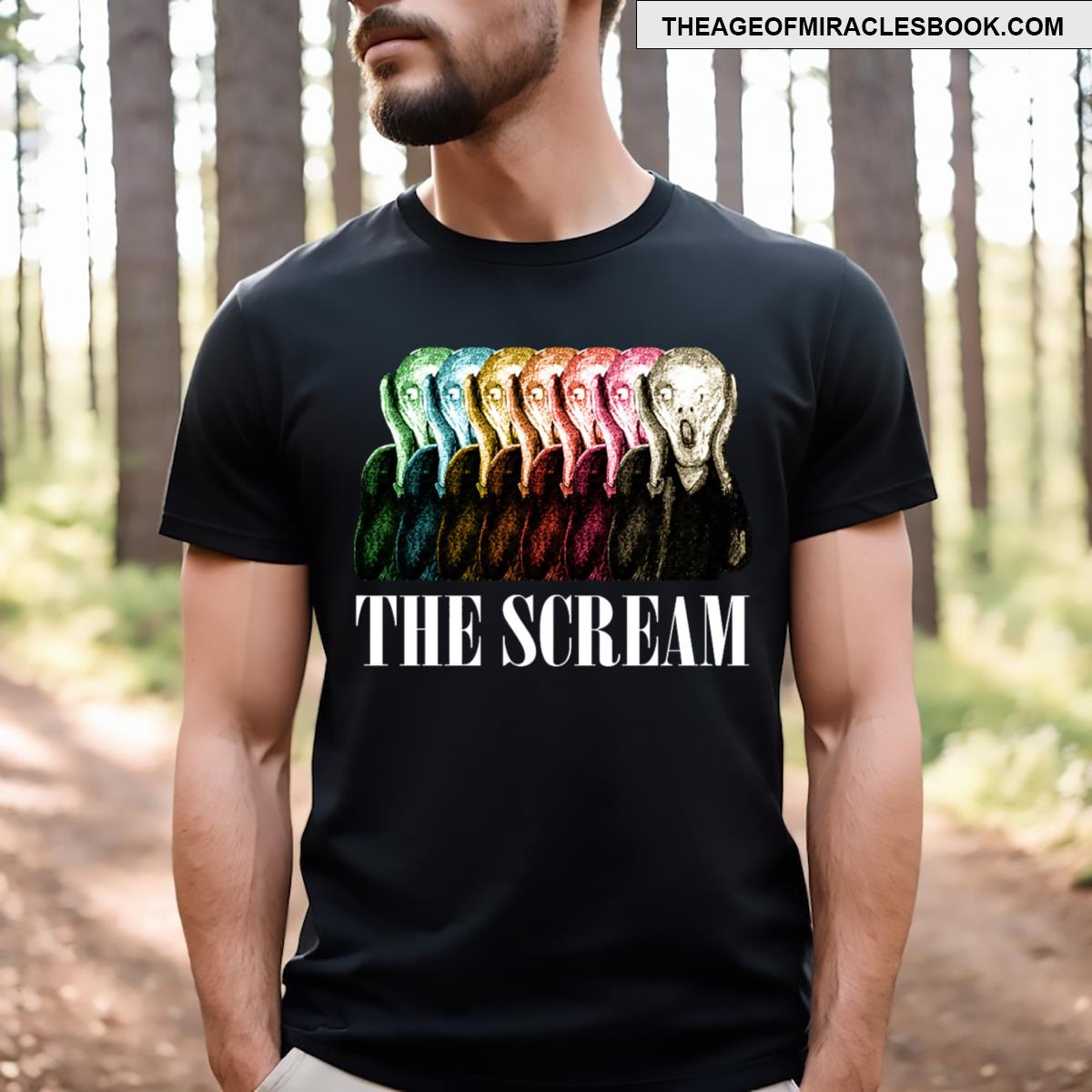 The Scream Retro T-shirt