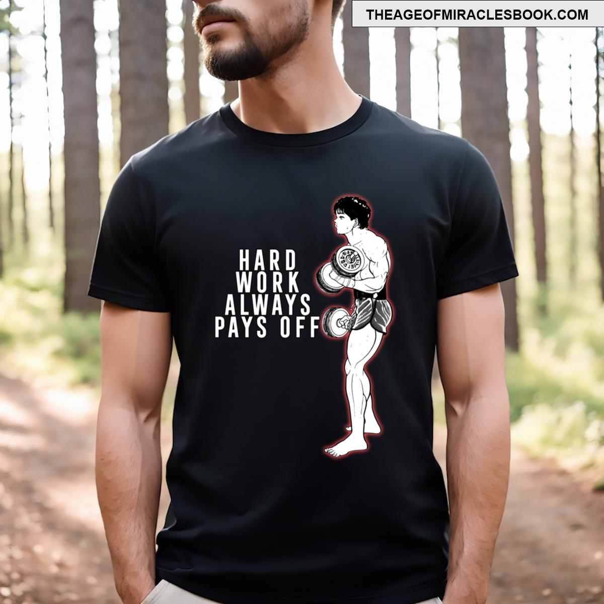 Baki Hanma Hard Work T-shirt