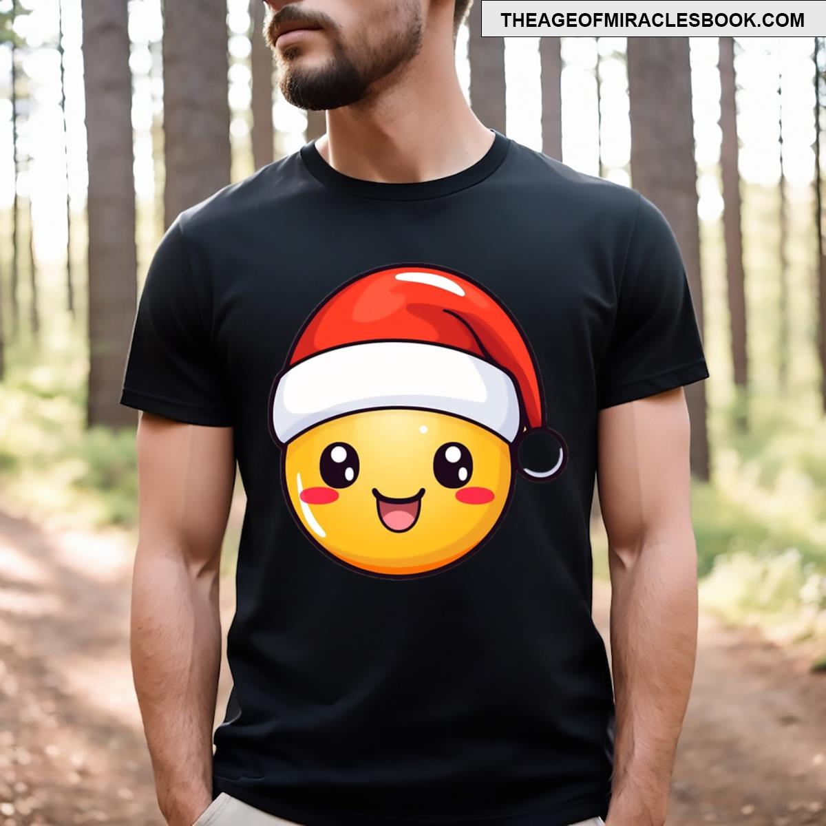 Merry Xmas Emoji T-shirt