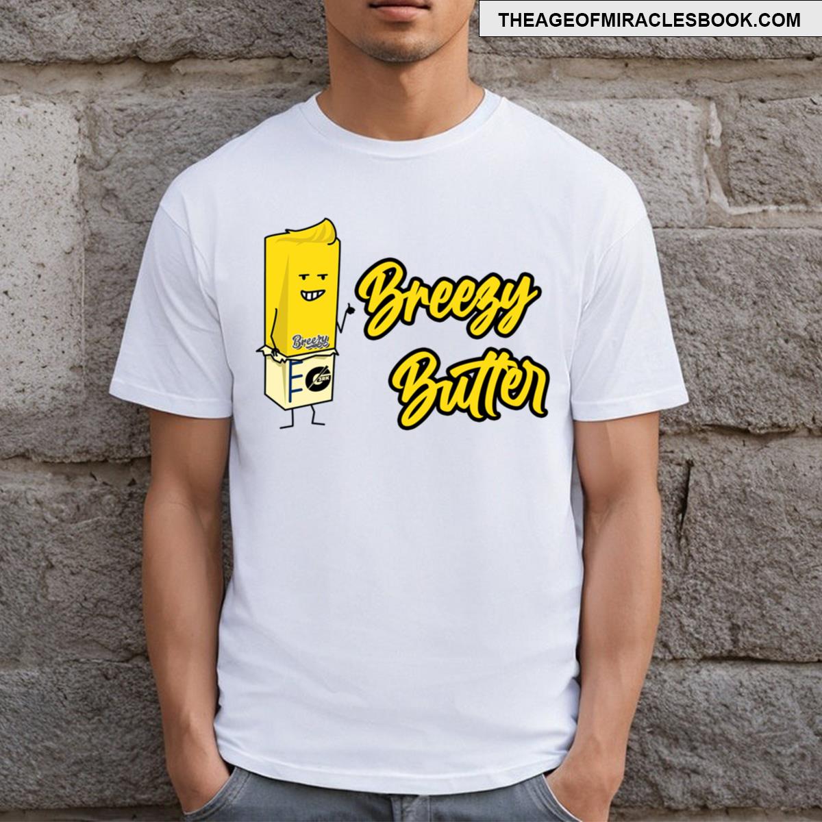 Breezy Butter Graphic T-shirt