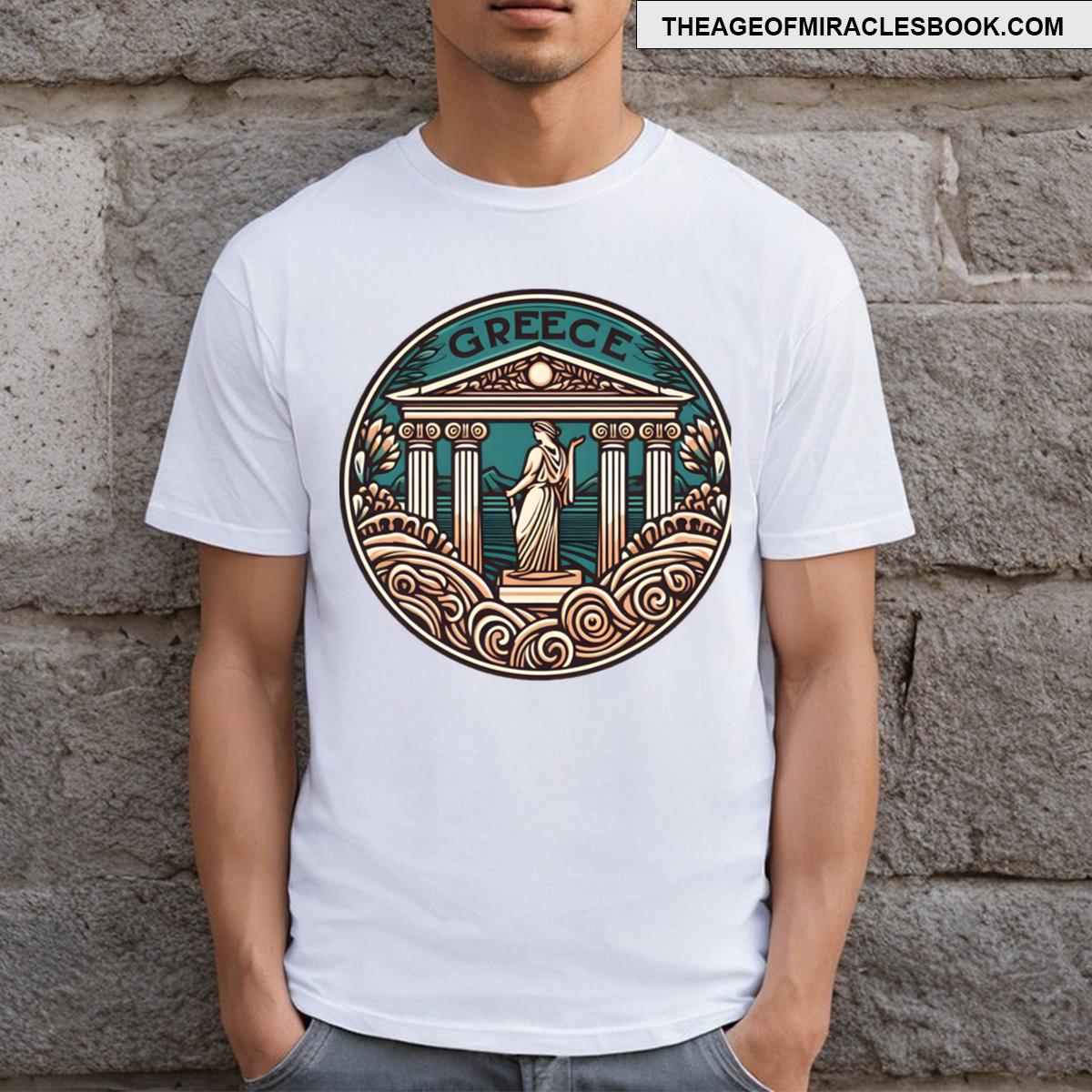 Greece Greek Temple T-shirt