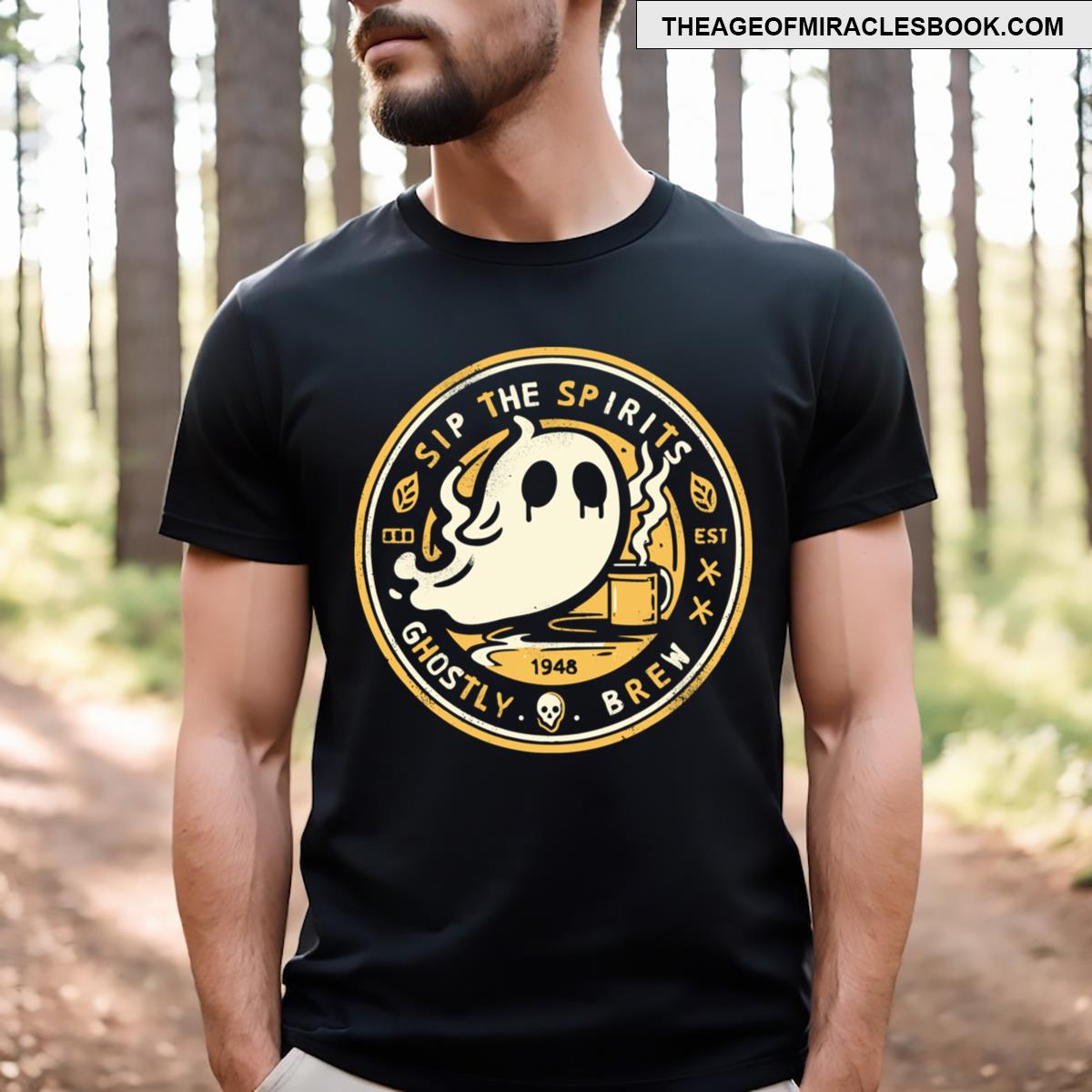 Sip The Spirits Ghostly Brew T-shirt