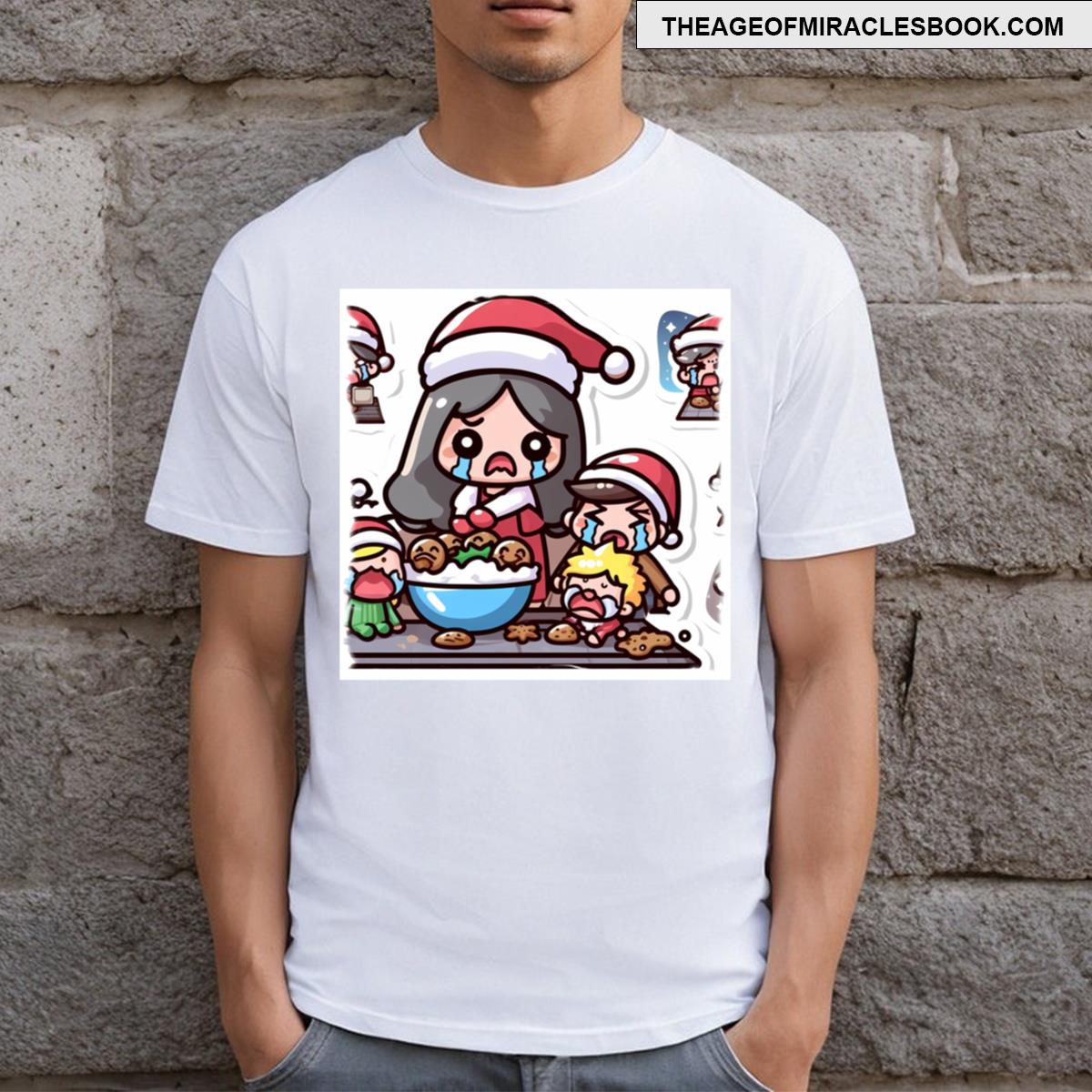 Baby Crying Funny Christmas T-shirt