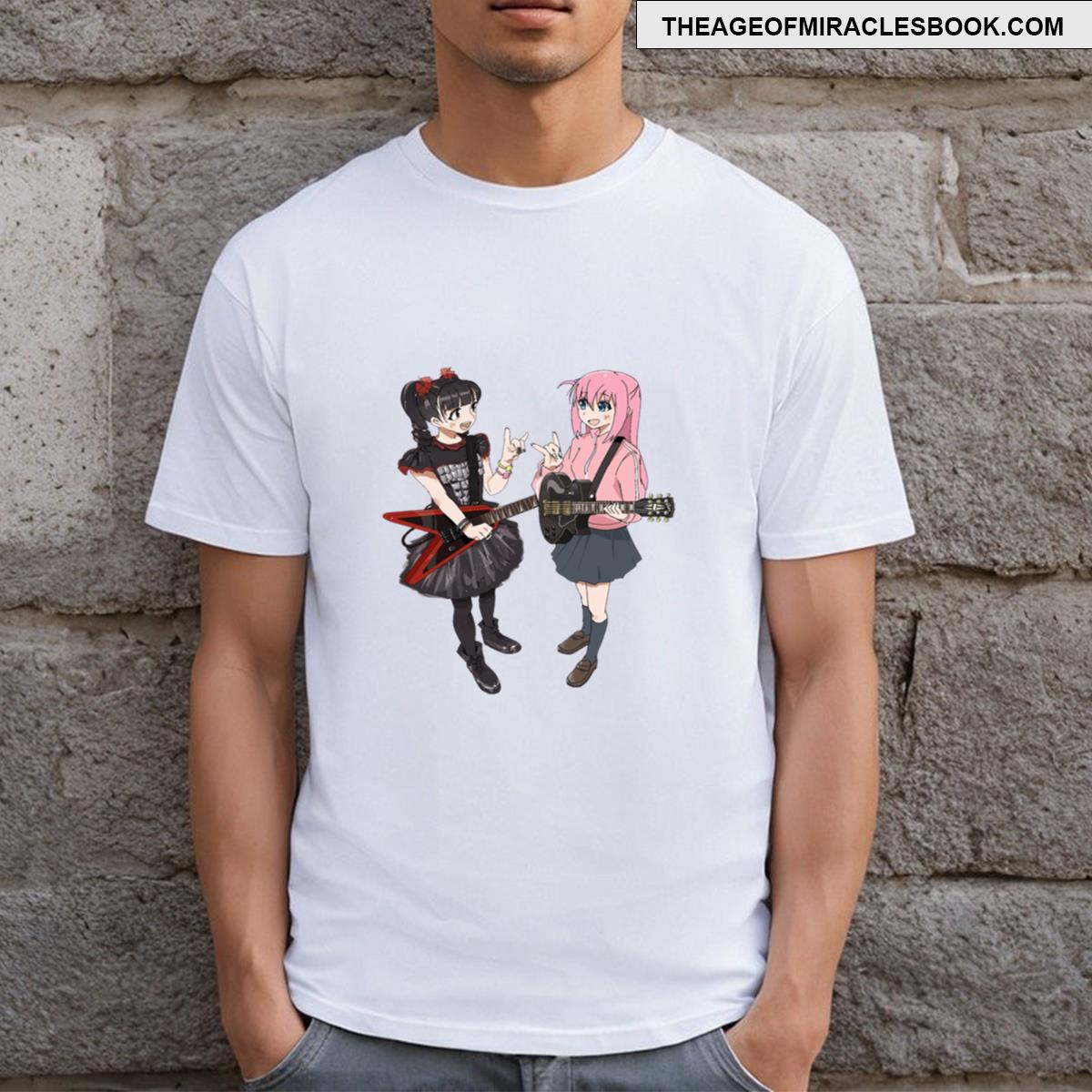 Gotou Hitori Bocchi The Rock T-shirt