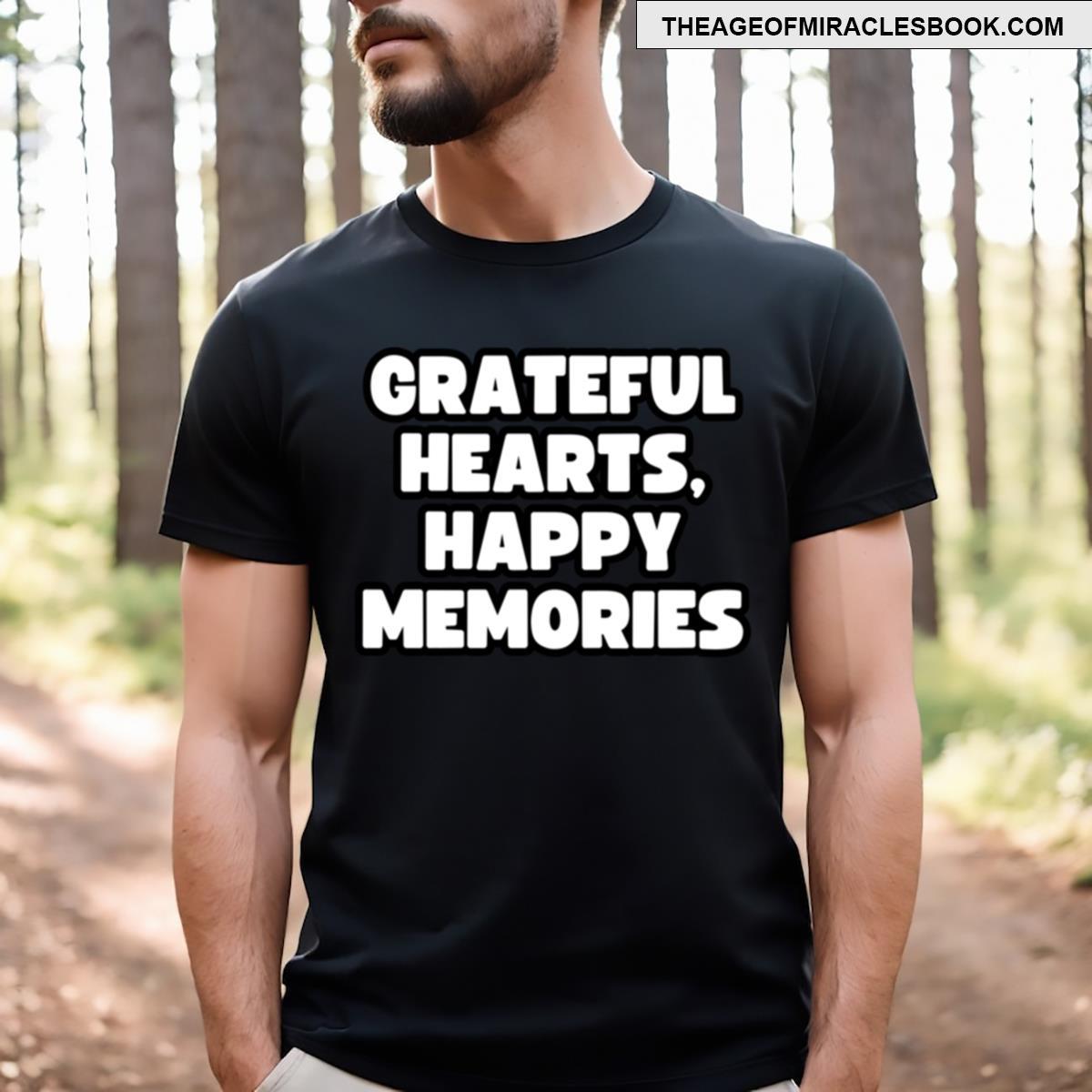 Grateful Hearts Happy Memories Essential T-shirt