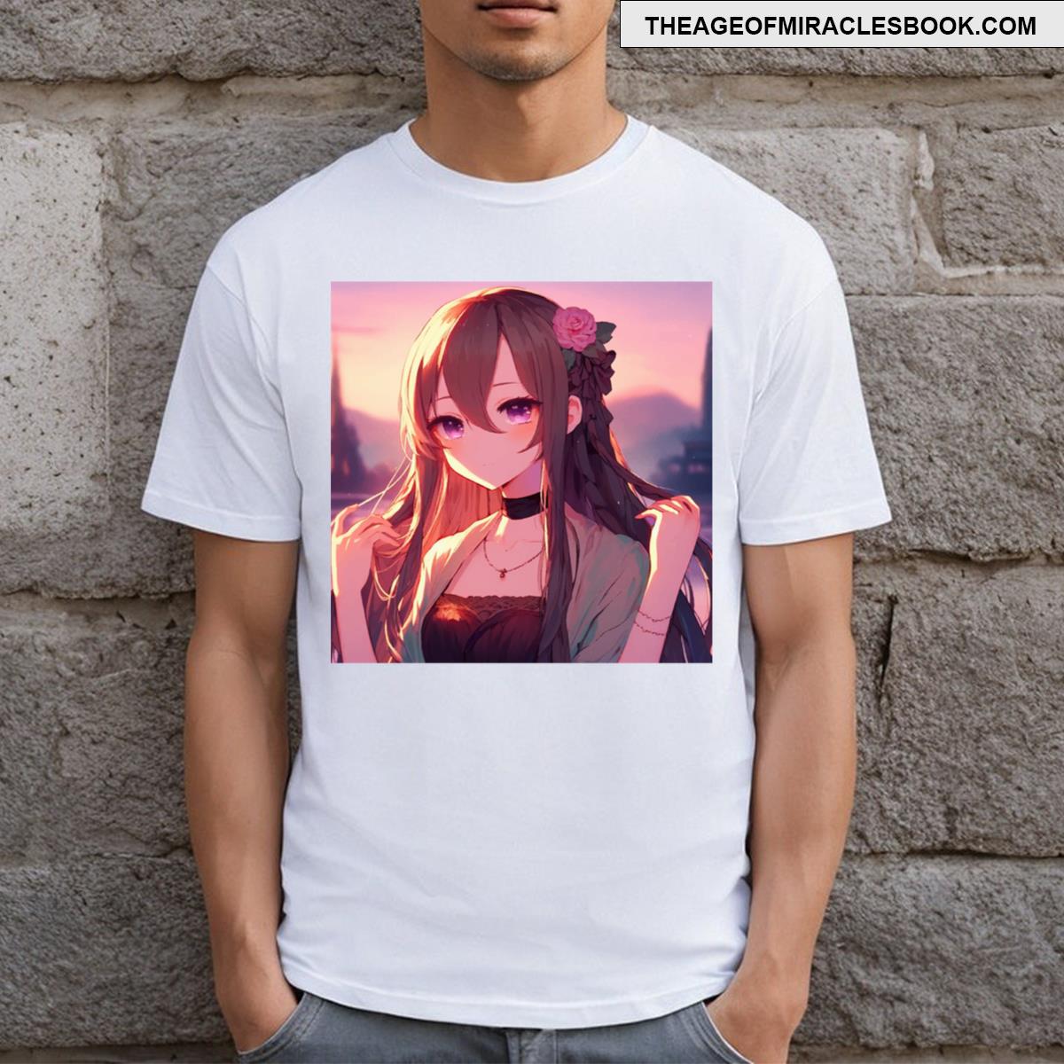 Mona Lisa Anime Style T-shirt