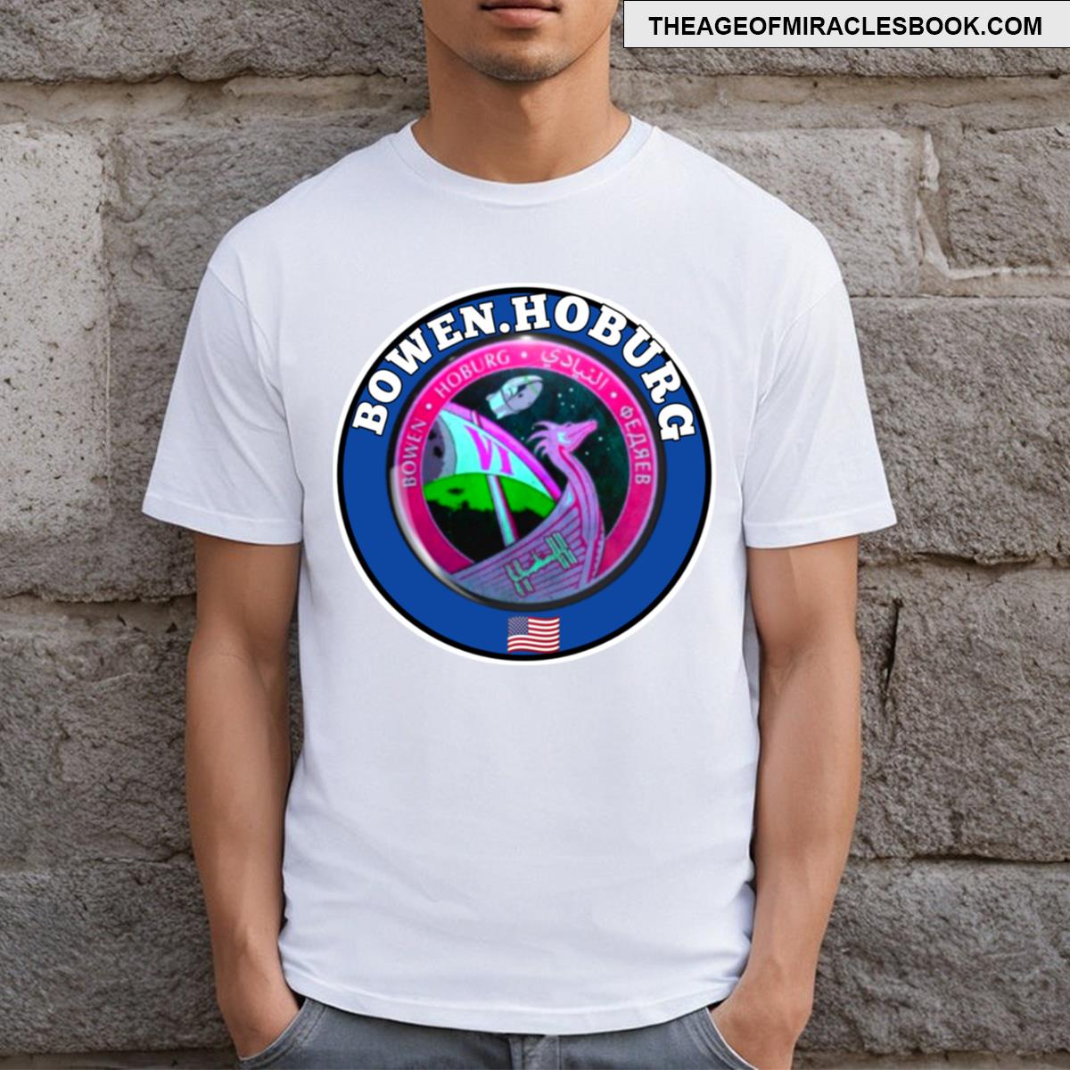 Nasa Spacex Crew 6 Badge T-shirt